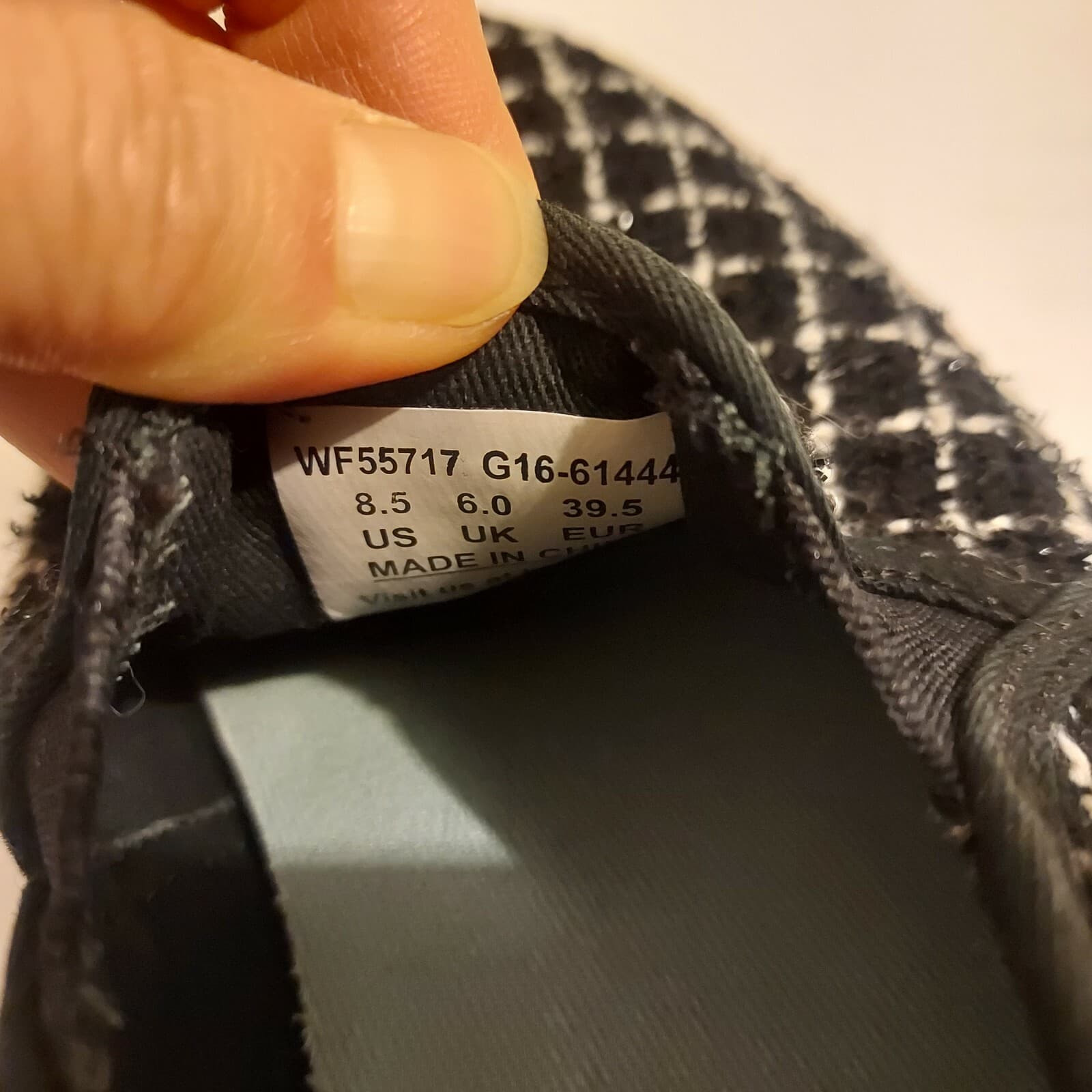 Keds Double Decker Tweed Slip-On Fashion Sneaker Metallic Black Women US8.5 - Thumbnail 11
