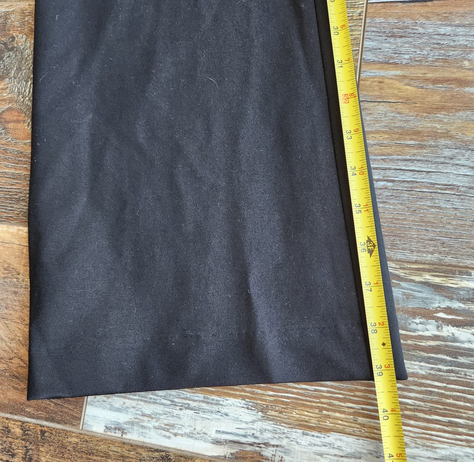 NWT Quince Ultra Stretch Ponte Trouser High Rise Straight Leg Pocket Black Sz.2 - Thumbnail 14