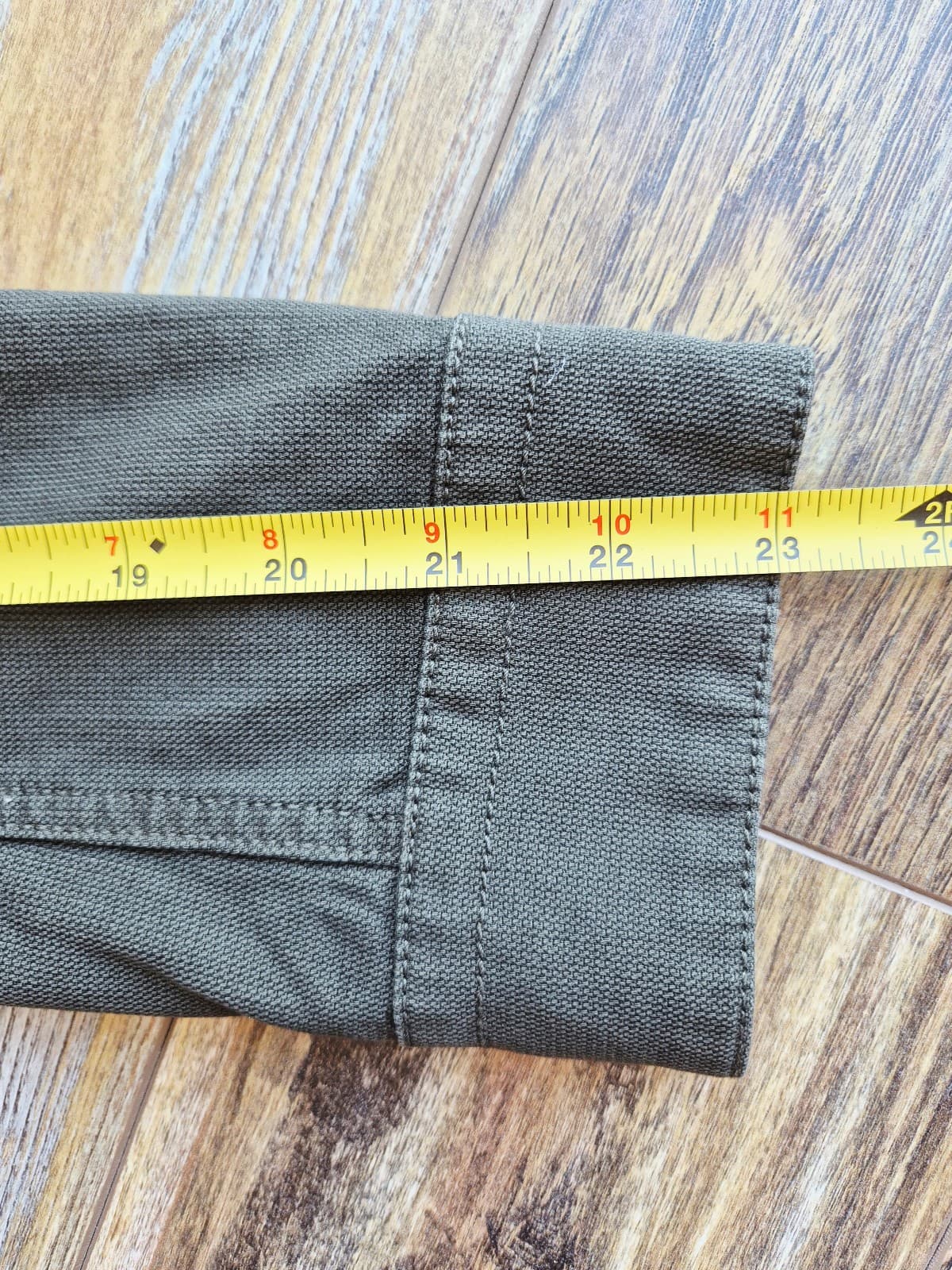 NWoT Standard James Perse Made in Italy Cropped Utility Jacket Green Women's 1-S - Thumbnail 12