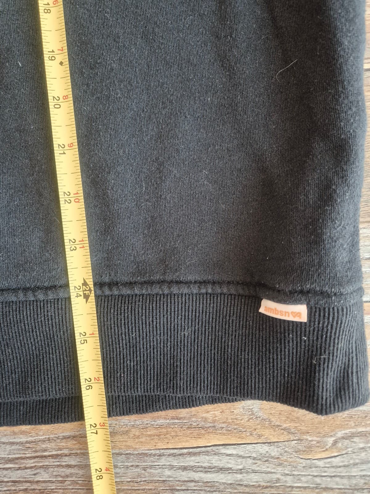AMBSN x Modest Mouse Mushroom Embroidered Crewneck Sweatshirt Black Men's M - Thumbnail 15