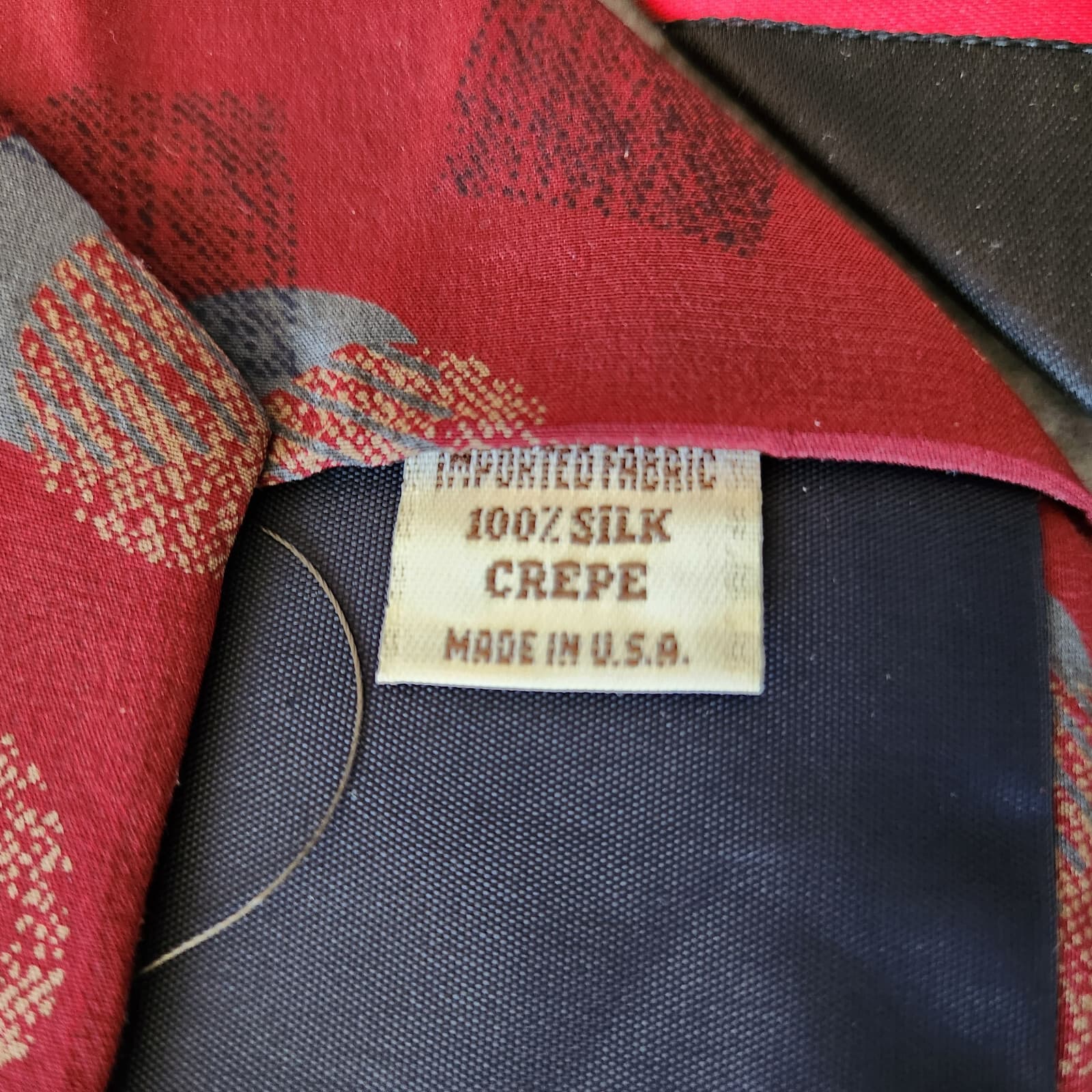 Vintage Yves Saint Laurent Neckwear 2 Piece Traditional Standard Width Necktie - Thumbnail 7