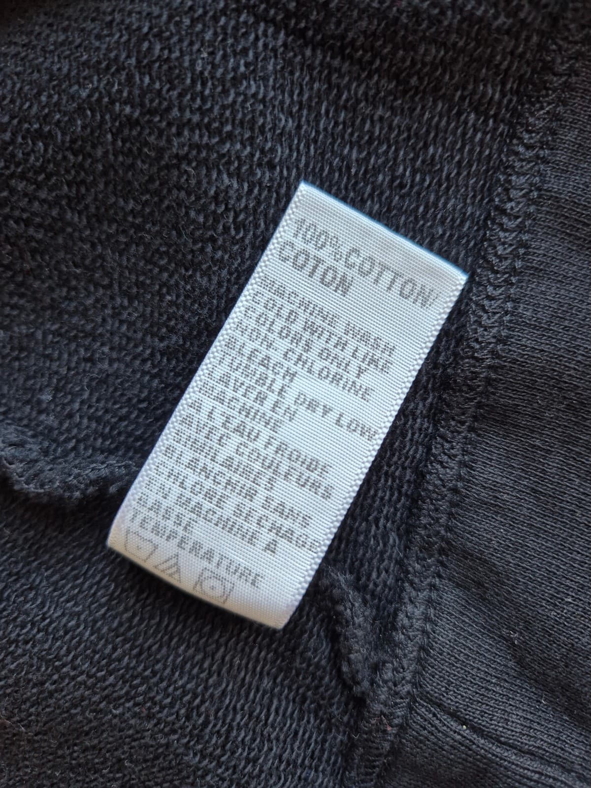 Standard James Perse French Terry Hoodie Open Sweat Cardigan Black Women's 1 (S) - Thumbnail 12
