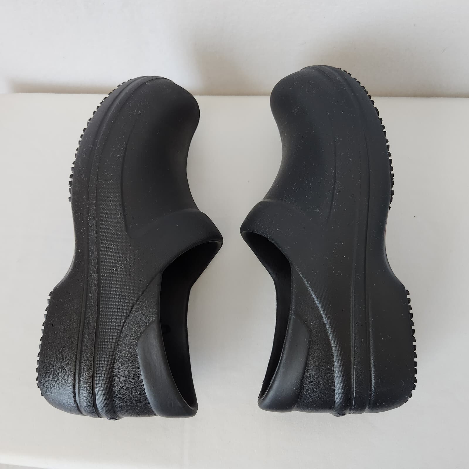 Crocs Women's US8 Neria Pro II Slip Resistant Work Clog Shoe Dual Comfort Black - Thumbnail 7