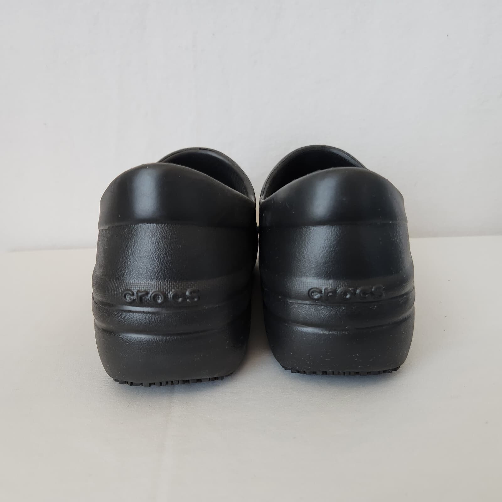 Crocs Women's US8 Neria Pro II Slip Resistant Work Clog Shoe Dual Comfort Black - Thumbnail 10
