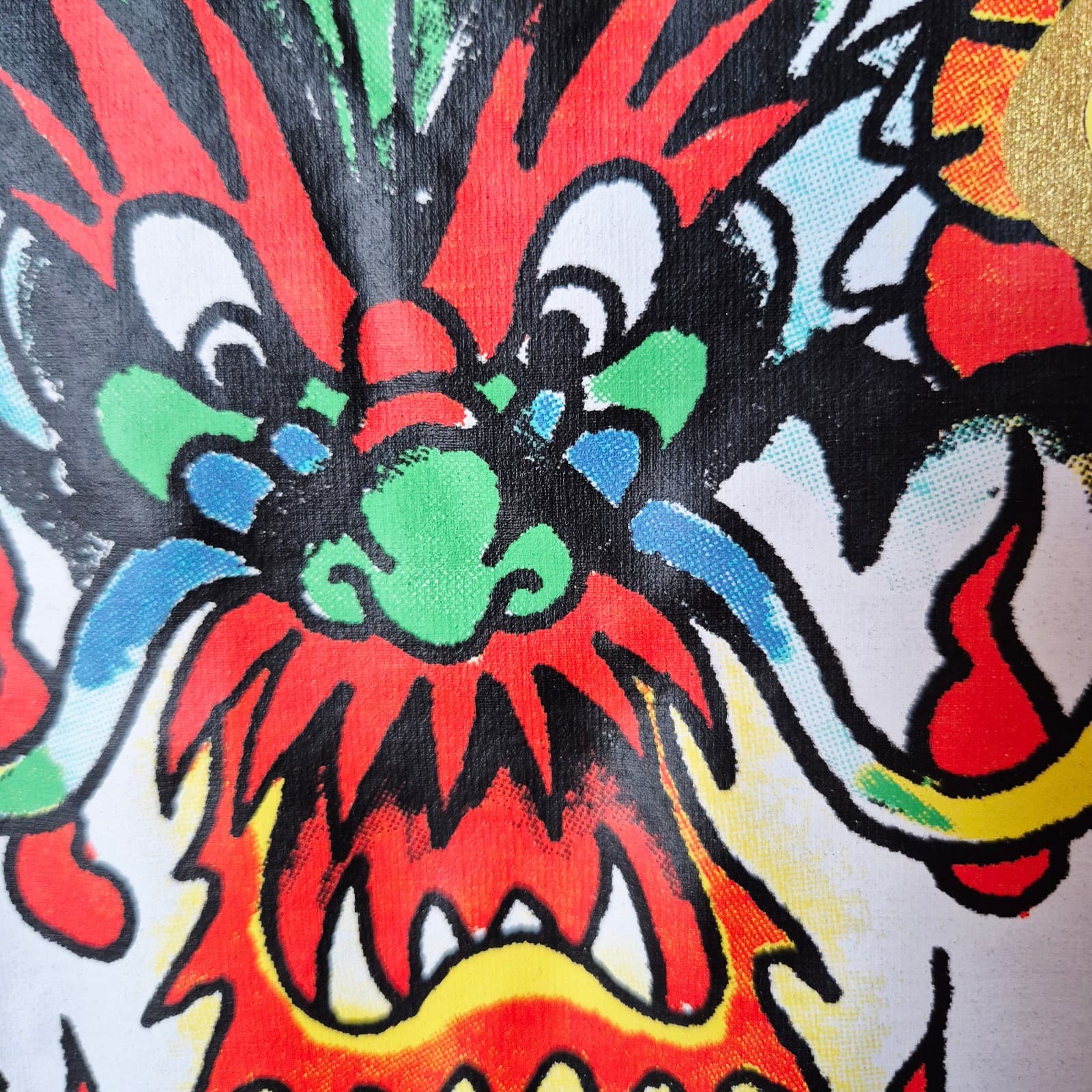 NWT Ed Hardy Dragon Eagle Graphic T-Shirt Crewneck Short Sleeve Red Wine Men's M - Thumbnail 3