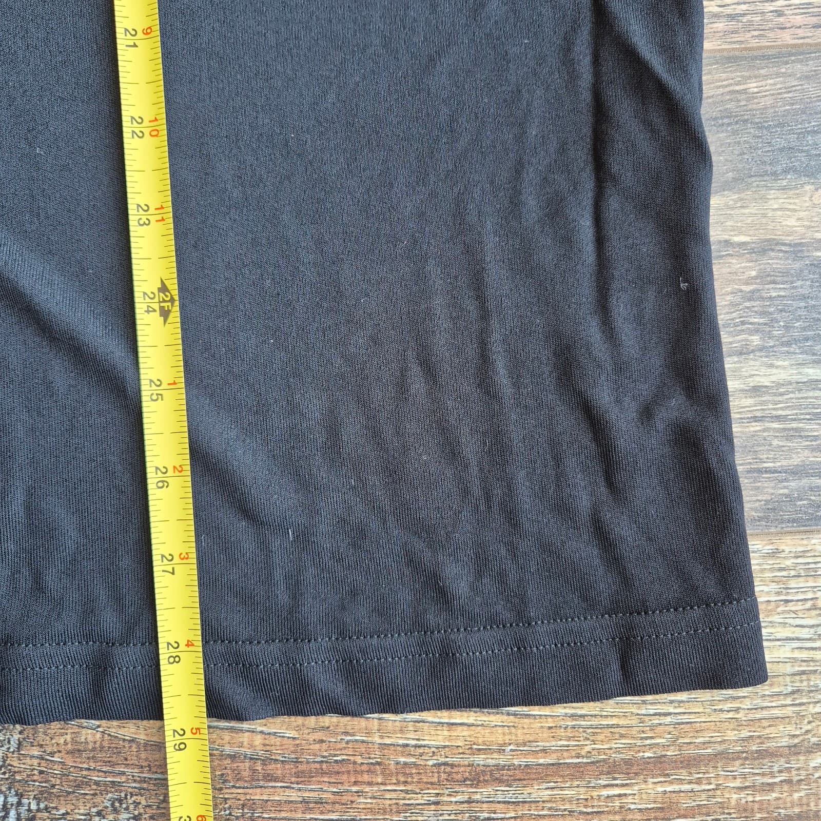 Vintage Gianni Versace Made in Italy Black Jersey Henley Top Long Sleeve Sz.50 - Thumbnail 13