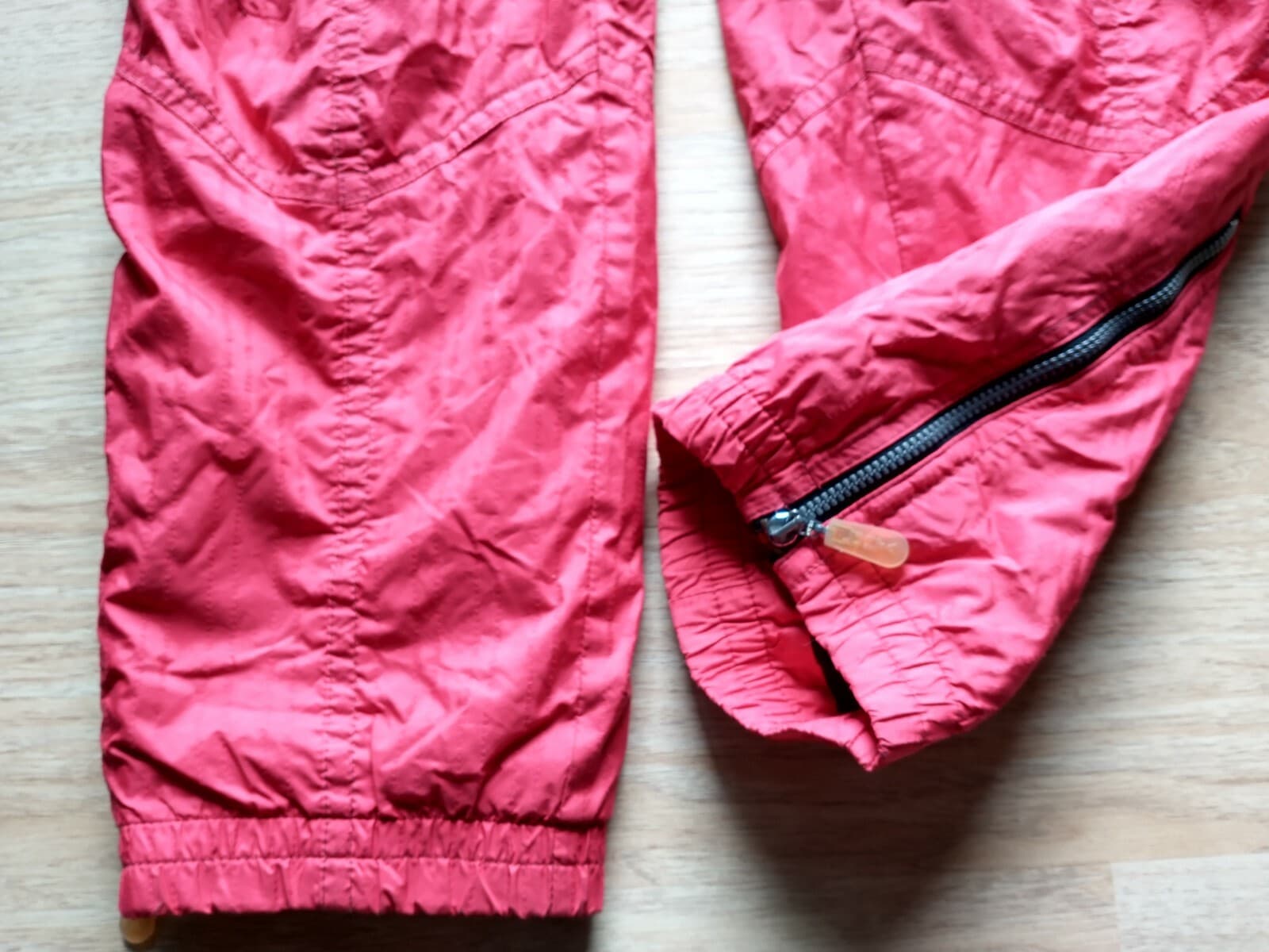 Vintage Luhta Snow/Ski Pants Zip Pocket Red Women Sz.12 Made in Portugal - Thumbnail 3