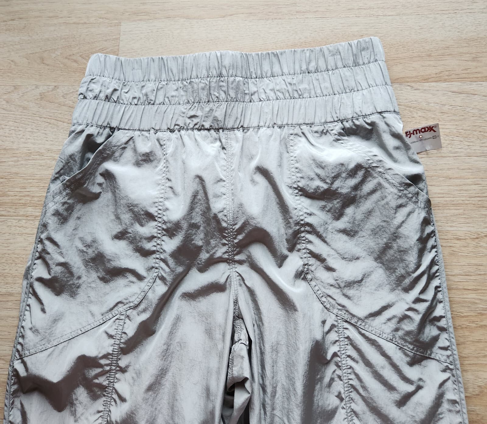 NWoT FREE PEOPLE Movement The Way Home Jogger Pants High Rise Arctic Mist Sz.L - Thumbnail 3