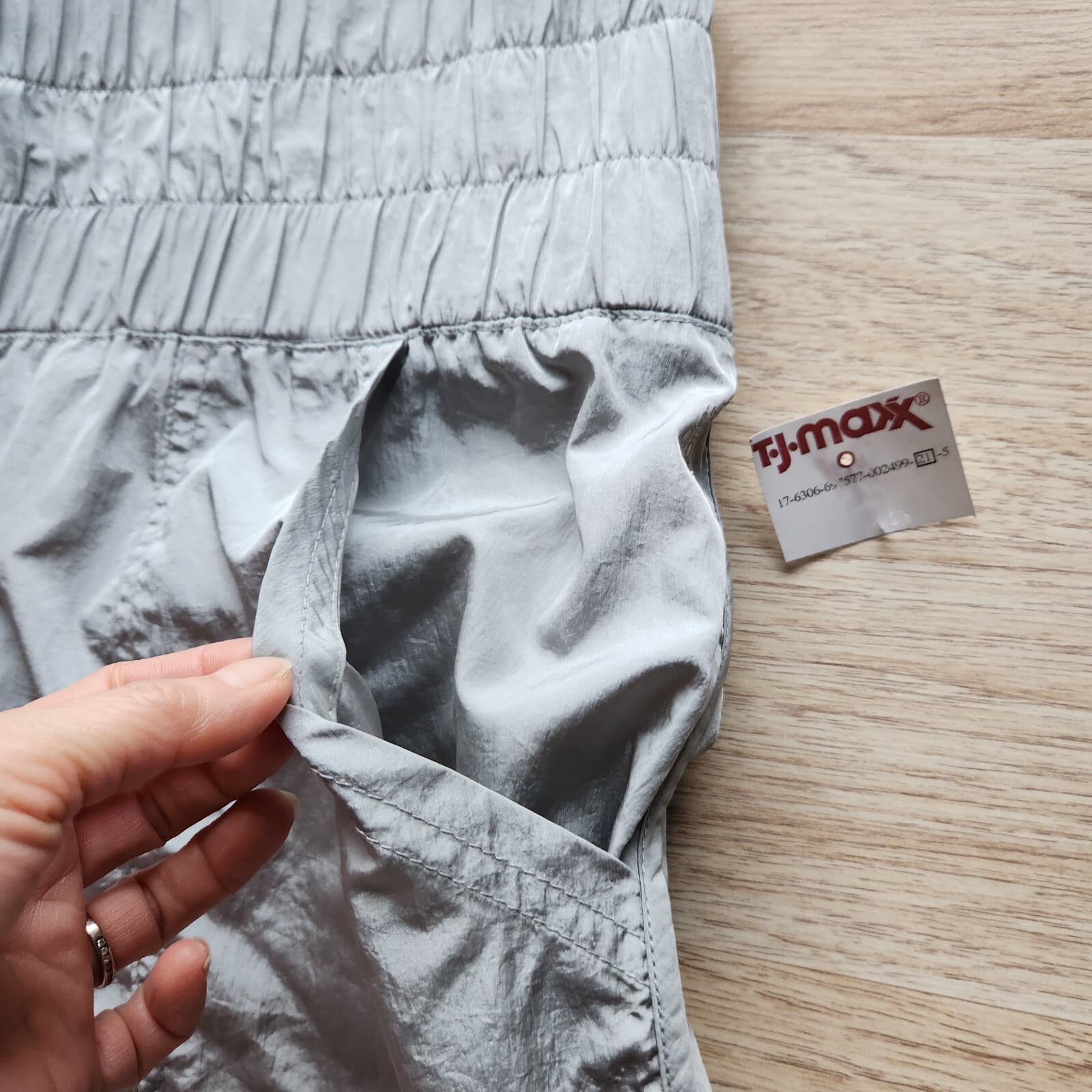 NWoT FREE PEOPLE Movement The Way Home Jogger Pants High Rise Arctic Mist Sz.L - Thumbnail 7