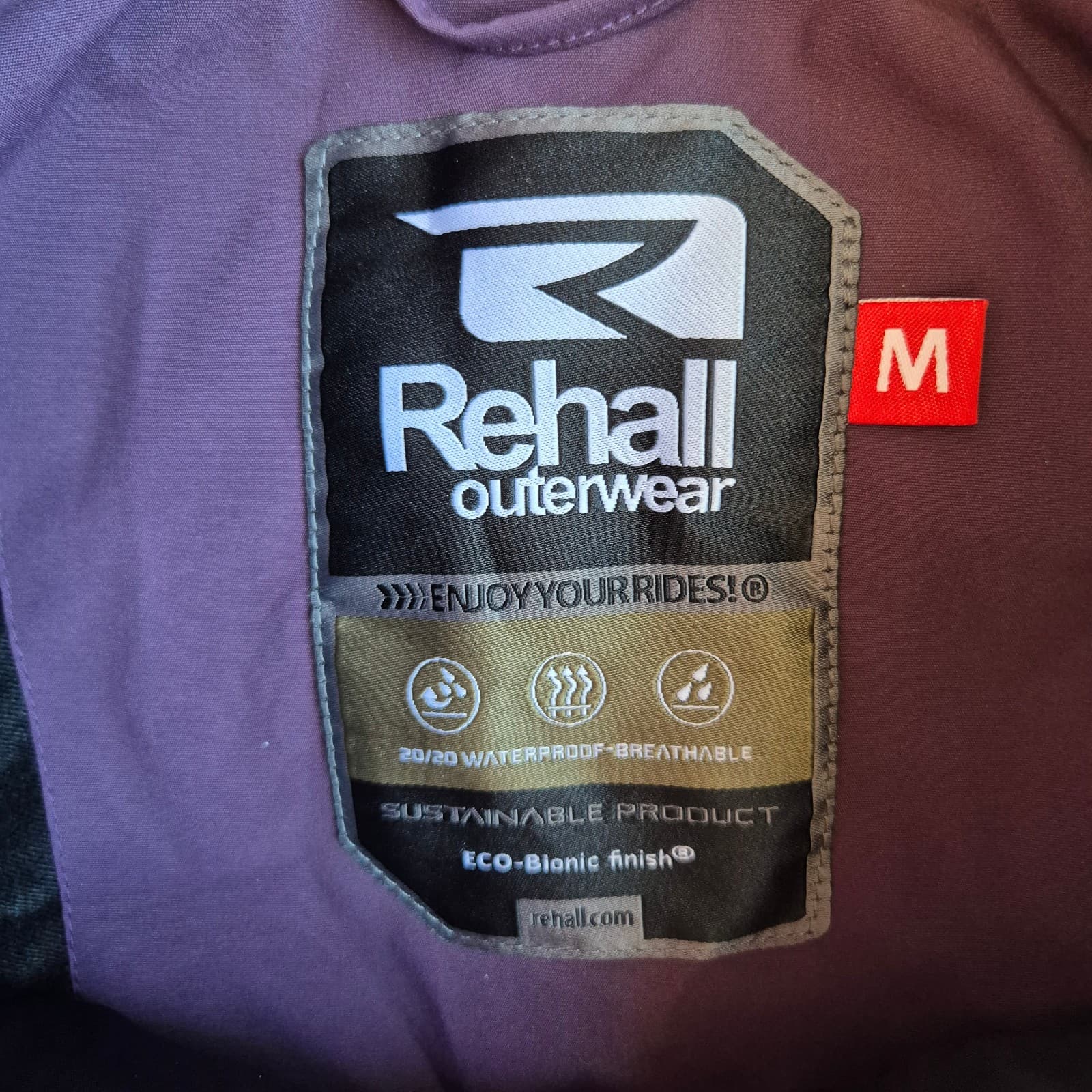 NWT Rehall Jaydi-R Women's M Skihouse Snow Ski Pants Waterproof Plum Perfect - Thumbnail 11