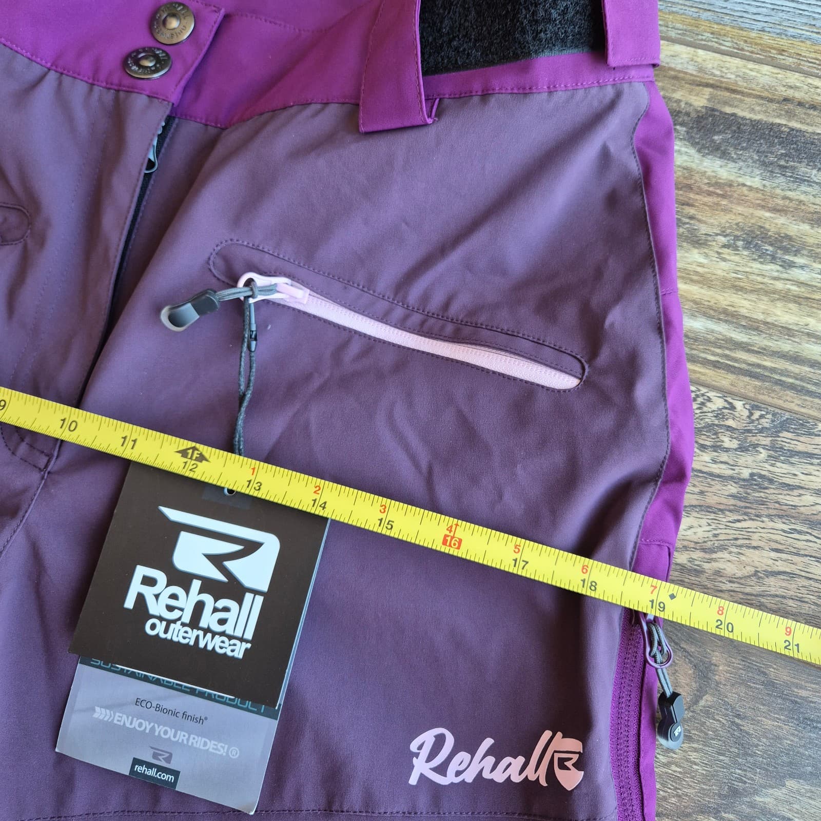 NWT Rehall Jaydi-R Women's M Skihouse Snow Ski Pants Waterproof Plum Perfect - Thumbnail 17