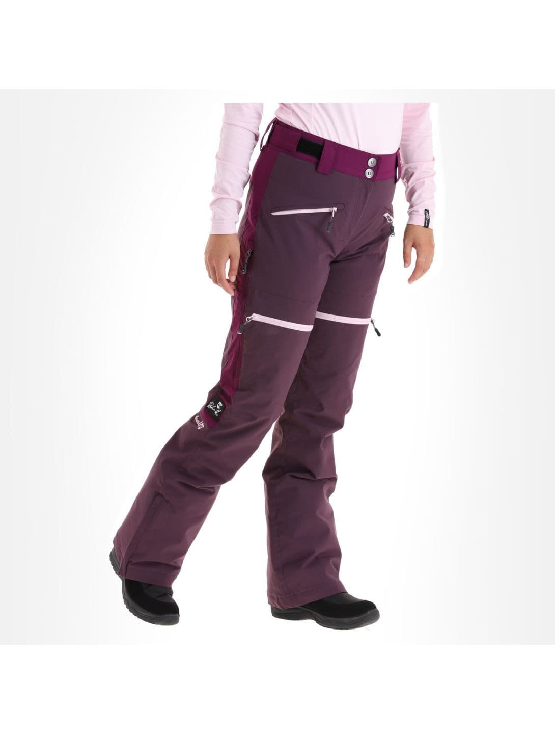 NWT Rehall Jaydi-R Women's M Skihouse Snow Ski Pants Waterproof Plum Perfect - Thumbnail 21