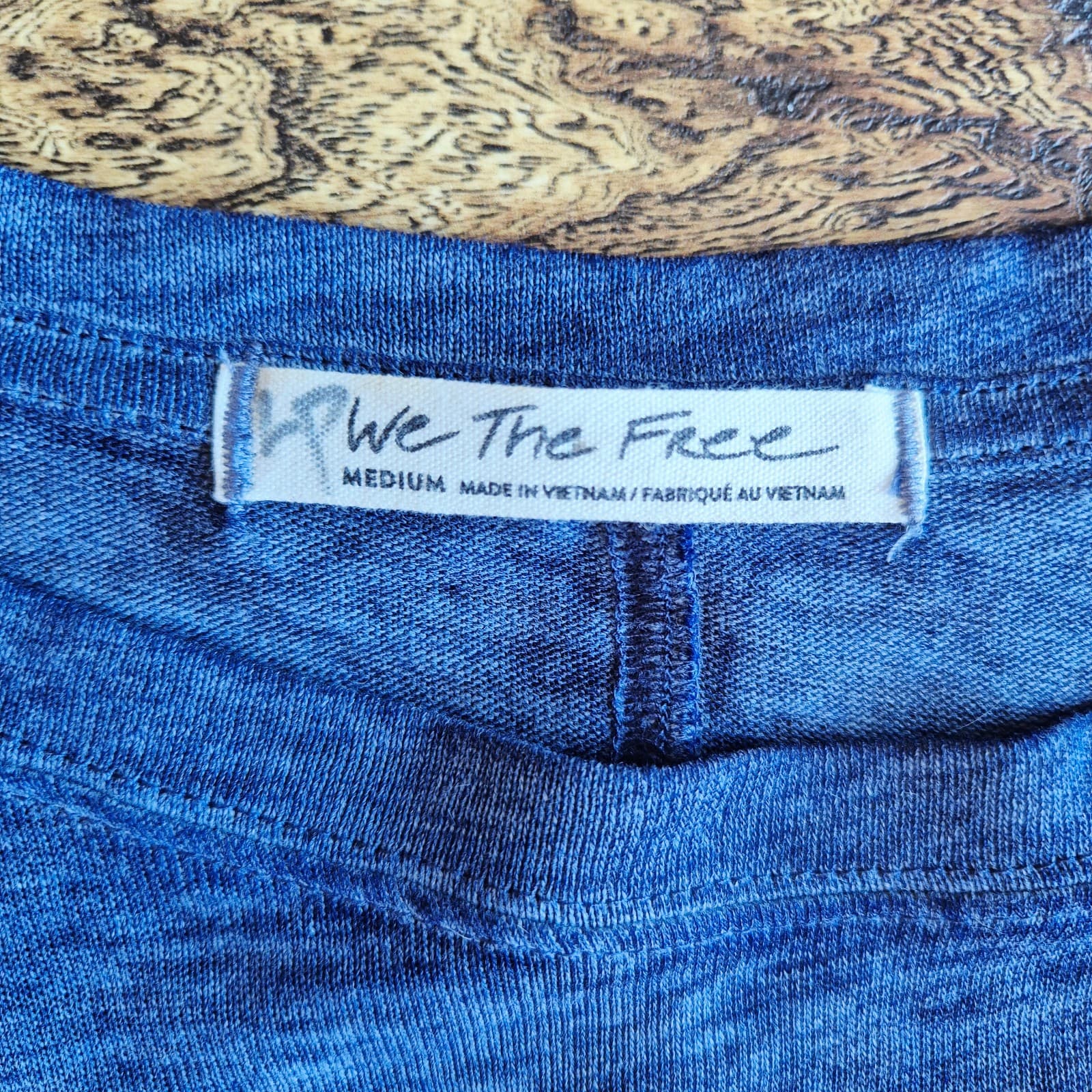 We The Free Cassidy Relaxed-Fit Cuffed Short Sleeve T-Shirt Blue Women's M - Thumbnail 11
