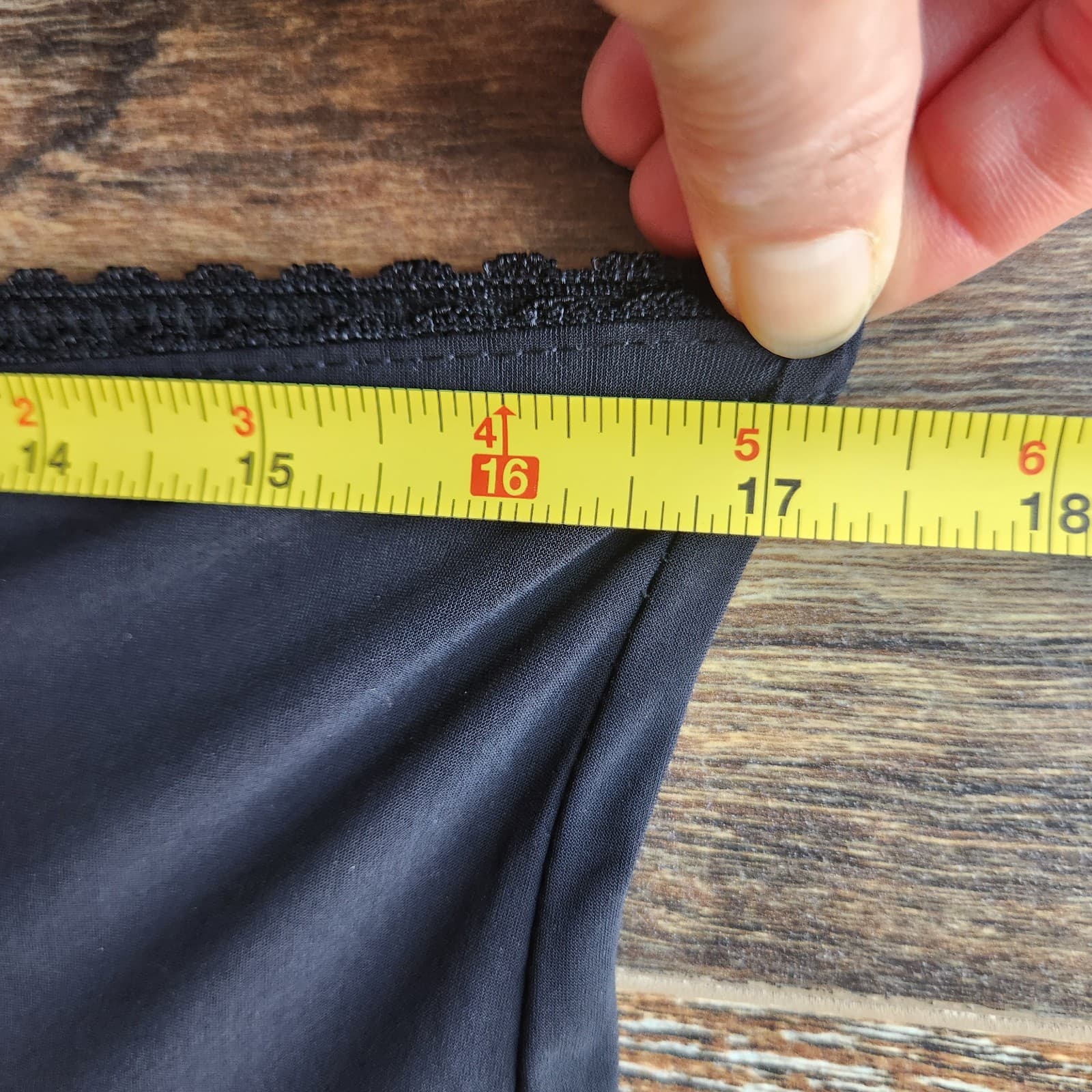 Deca De Vous A Nous France Jersey Lagenlook Cropped Pants Elastic Black Sz.0 - Thumbnail 10