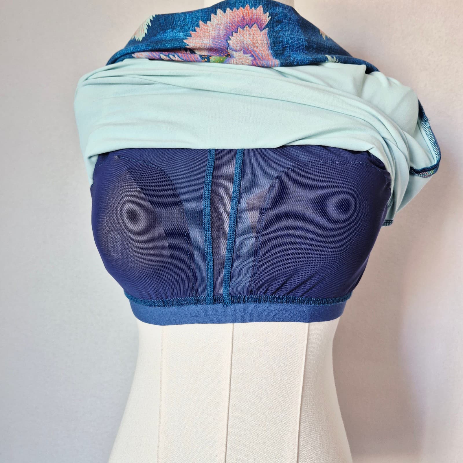 Title Nine Cirque De La Vie Dress Water Lily Built In Bra Zip Pocket Women's S - Thumbnail 10