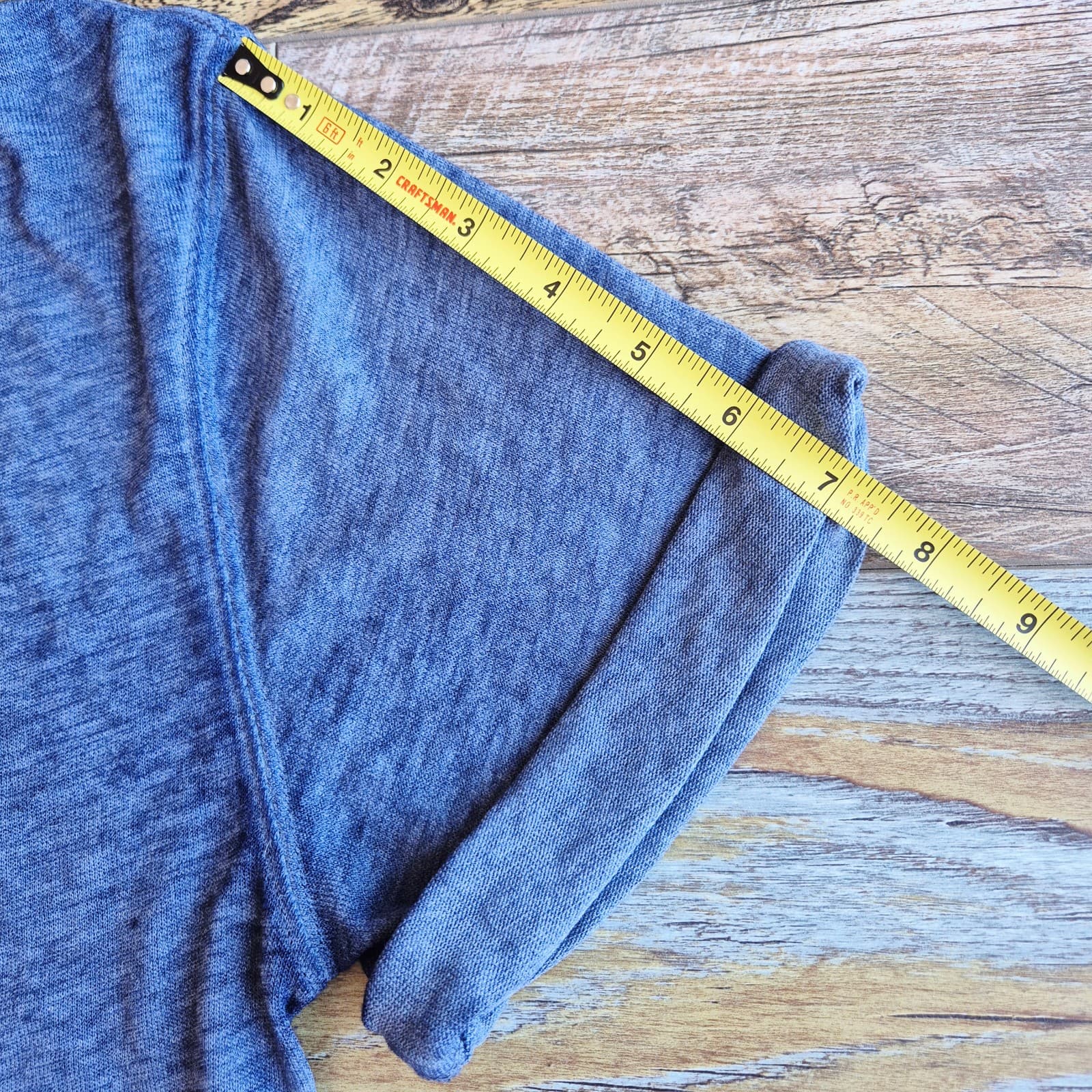 We The Free Cassidy Relaxed-Fit Cuffed Short Sleeve T-Shirt Blue Women's M - Thumbnail 13