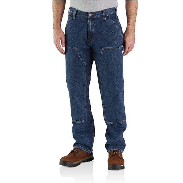 NWT Carhartt NFPA70E/2112 Utility Double-Front Jean Relaxed Fit Blue Men's 34x34 - Thumbnail 2