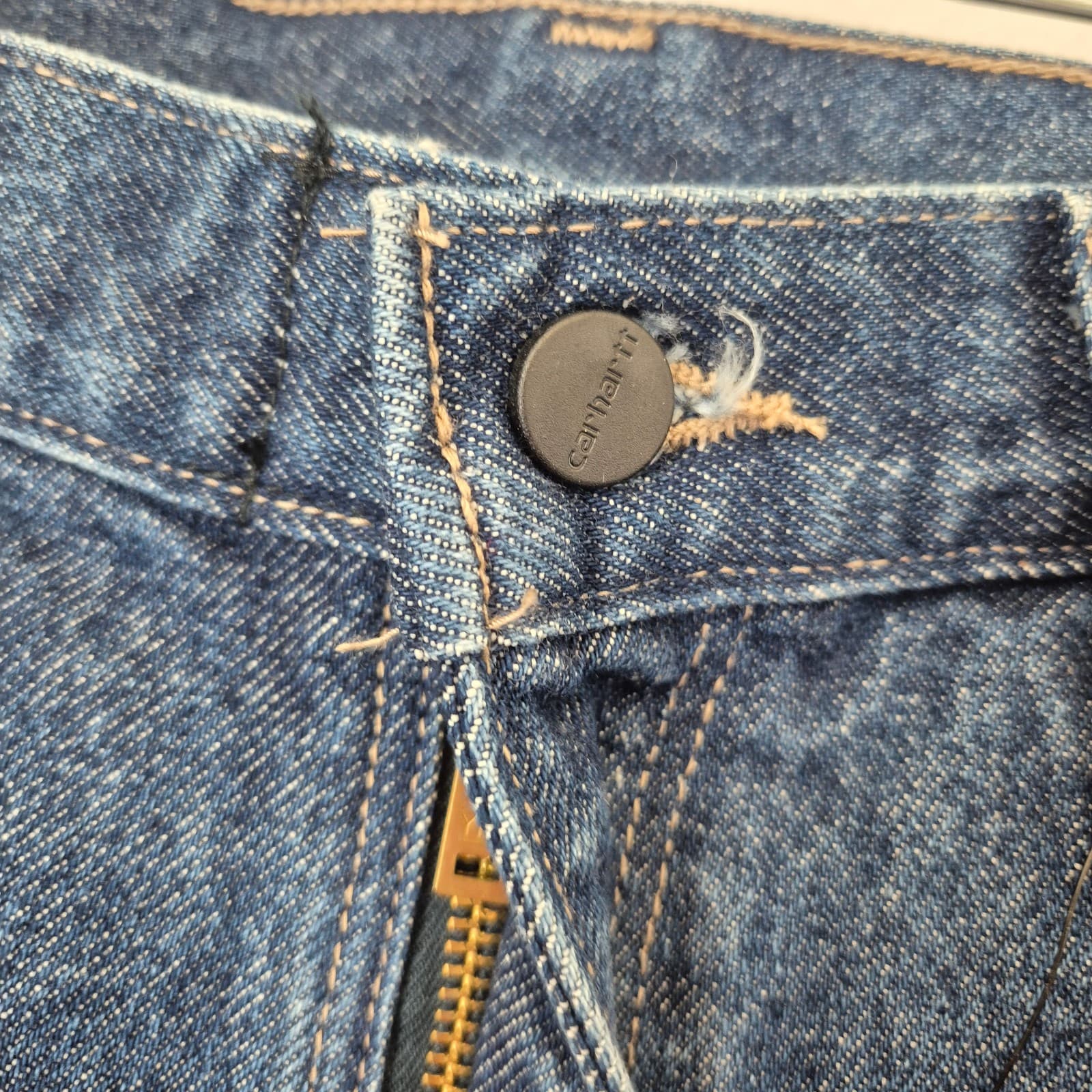 NWT Carhartt NFPA70E/2112 Utility Double-Front Jean Relaxed Fit Blue Men's 34x34 - Thumbnail 5