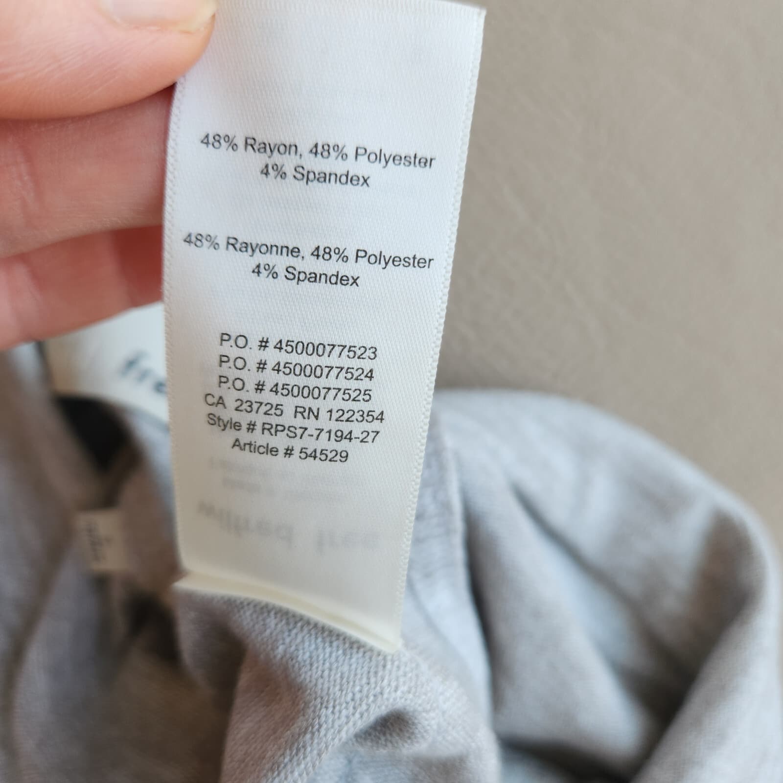Aritzia Wilfred Free Shields Knit Midi Pencil Skirt Front Slit Pull-On Grey Sz.S - Thumbnail 9