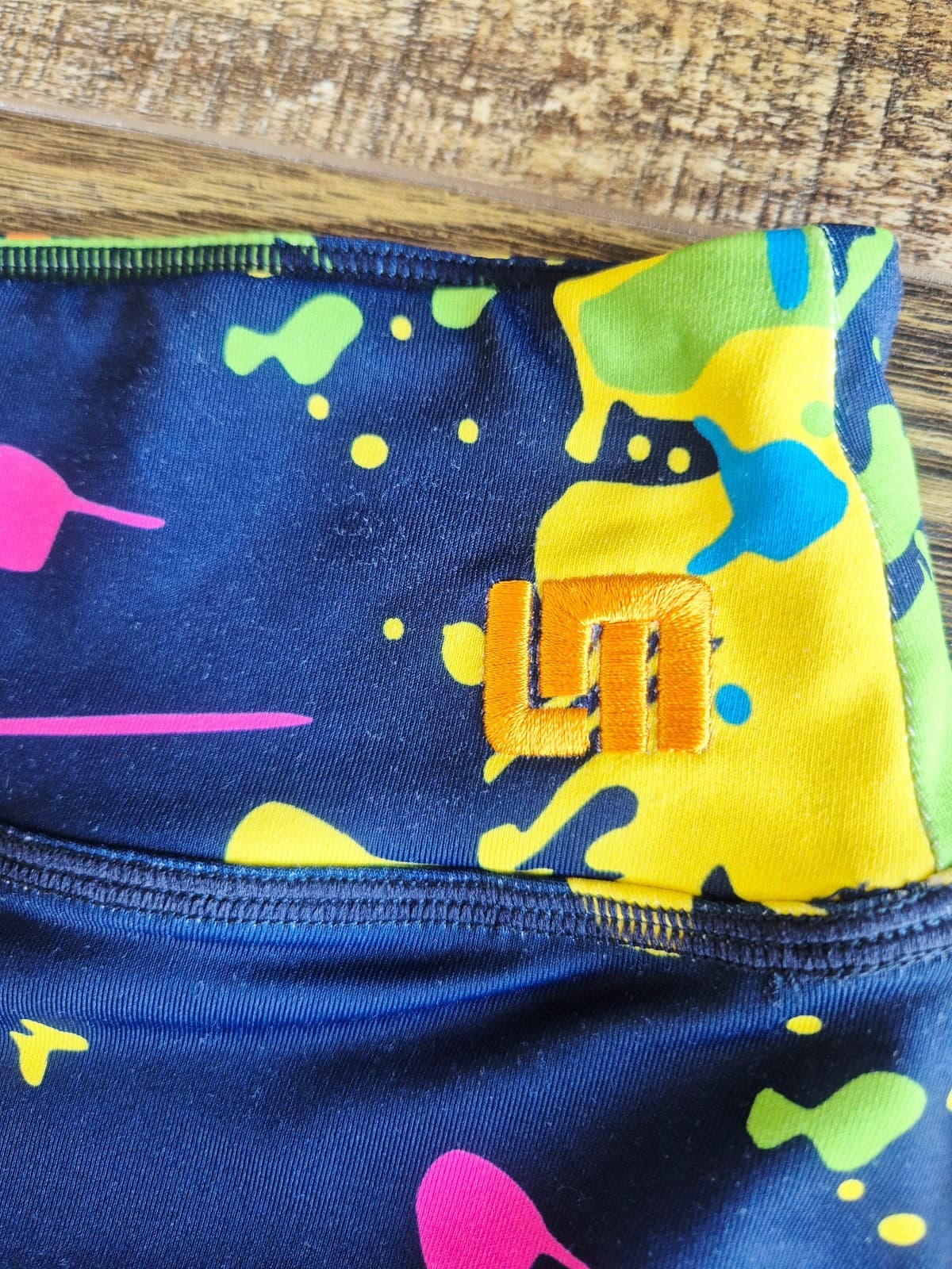 Loudmouth Golf Blasterpiece Mini Skirt Pull-On Multi Paint Splatter Women's L - Thumbnail 6
