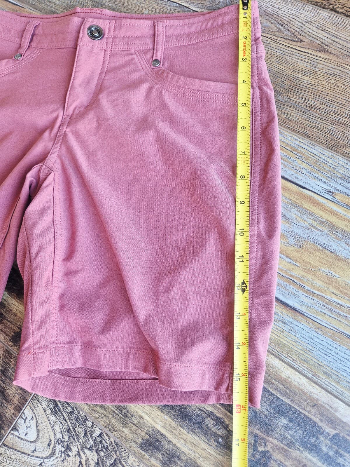 Kuhl Trekr UPF 50+ 8" Outdoor Hiking Shorts Zip Pocket Dark Dahlia Women's 4 - Thumbnail 13