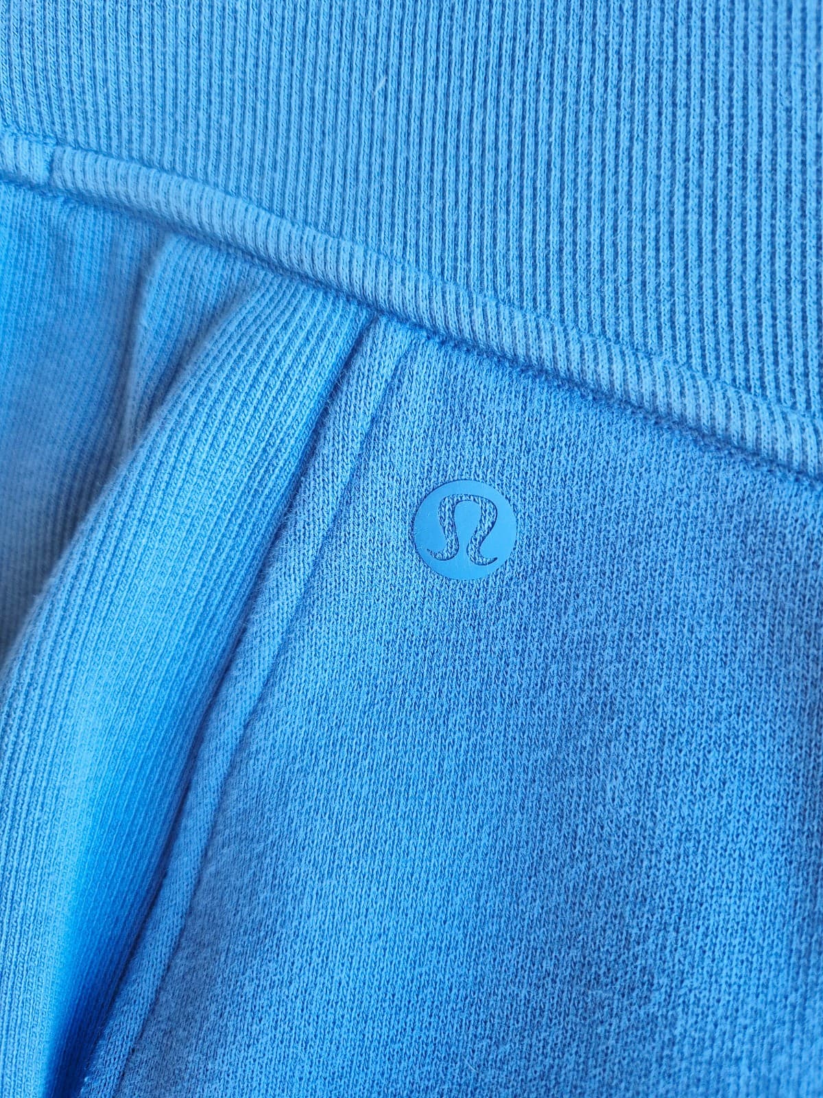 Lululemon Scuba High-Rise Mini Skirt Pull-On Fleece Knit Oasis Blue Women's M - Thumbnail 10