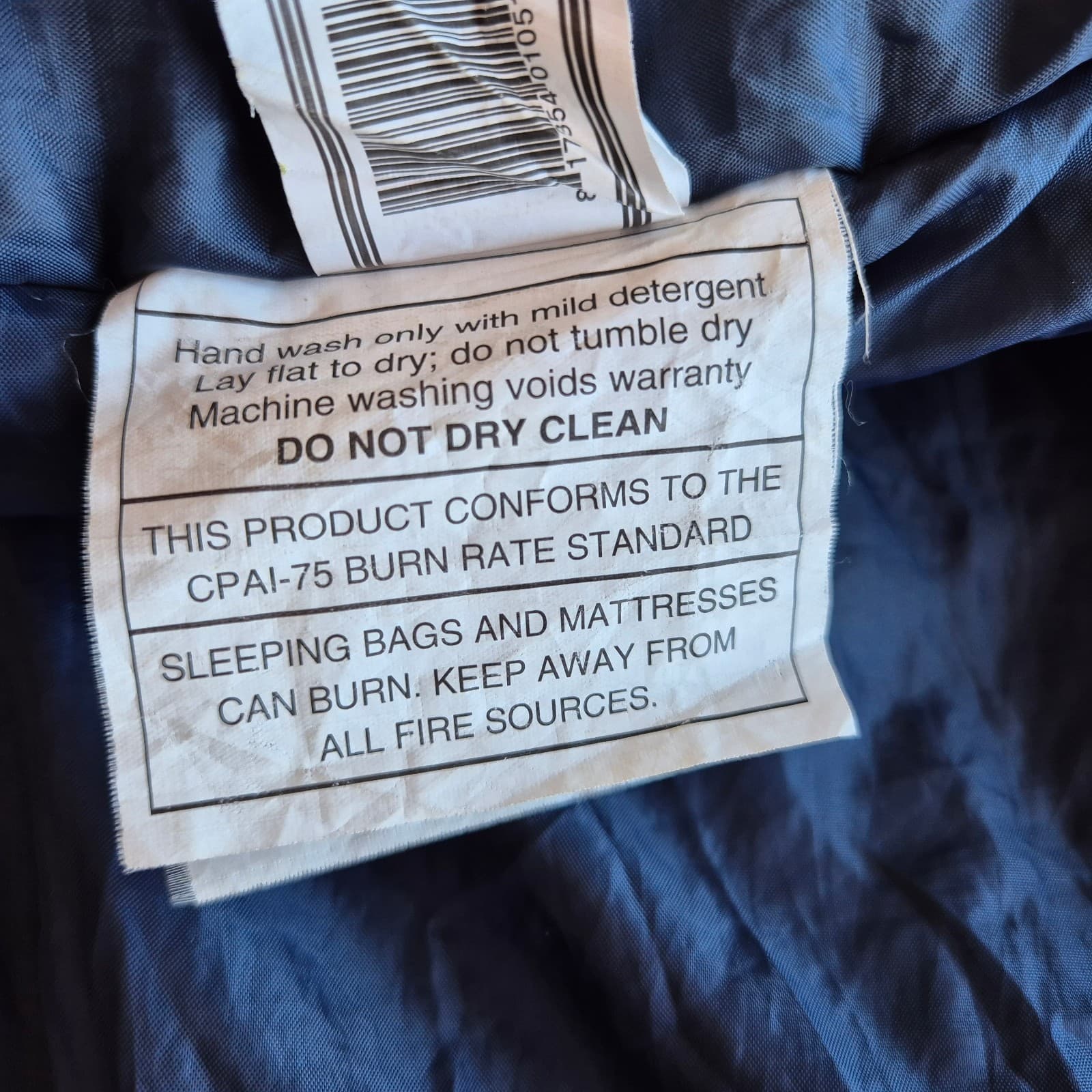 Teton Sports Celsius Junior 20°F Left Zipper Camping Sleeping Bag Blue 66"x26" - Thumbnail 11