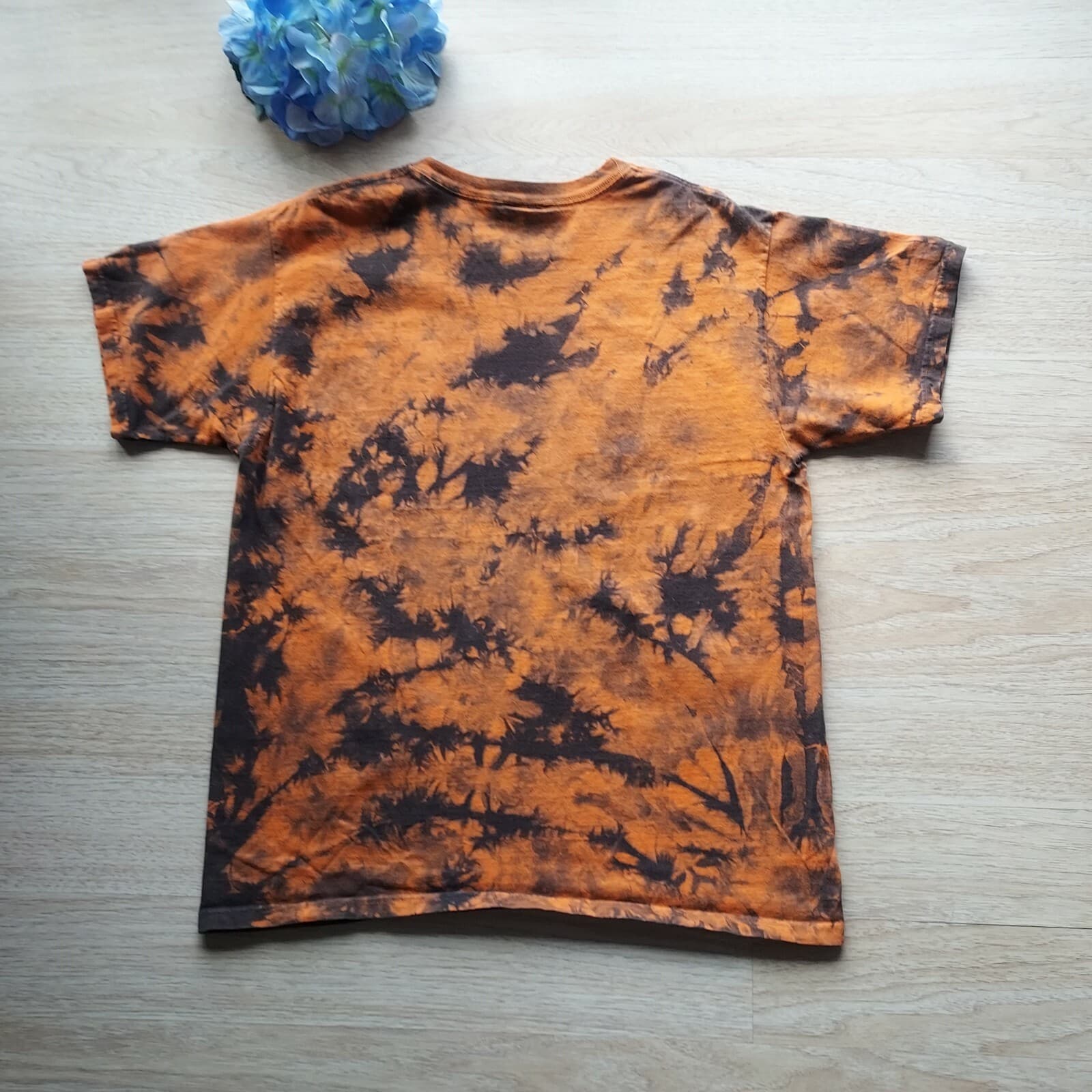 Vintage Walt Disney World Tie-Dye Kingdom Tiger T-Shirt Orange Men Chest 43" (L) - Thumbnail 5