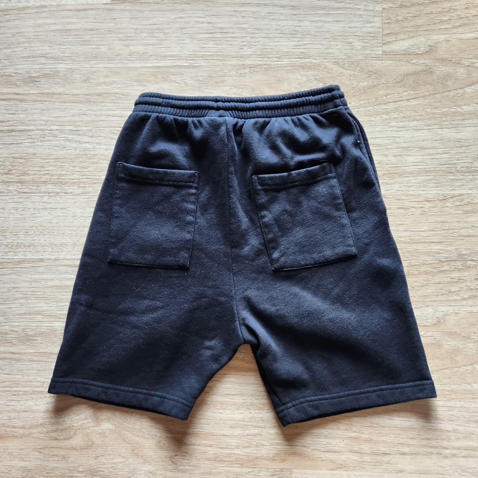 After School Special Panic Fleece Sweat Shorts Pocket Drawstring Black Men Sz.S - Thumbnail 4