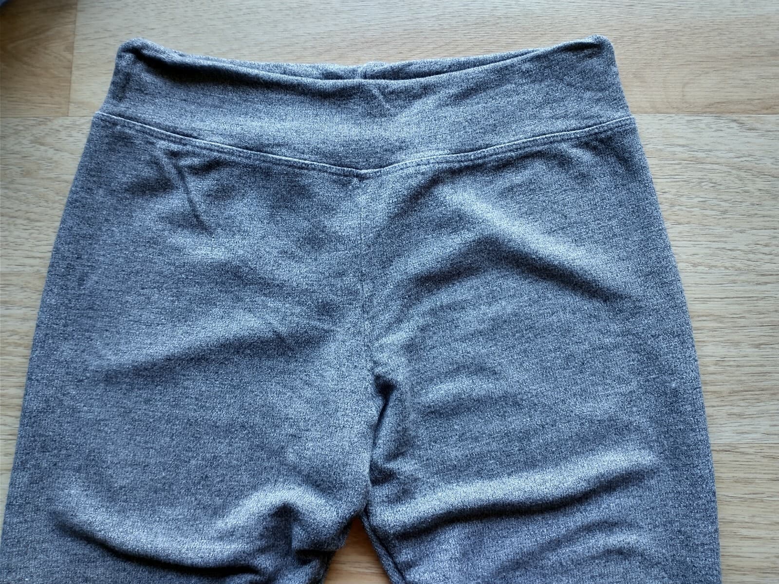 Sundry Women Yoga Pants Legging Pull-On Stripped Gray Viscose Sz.O Made in USA - Thumbnail 7