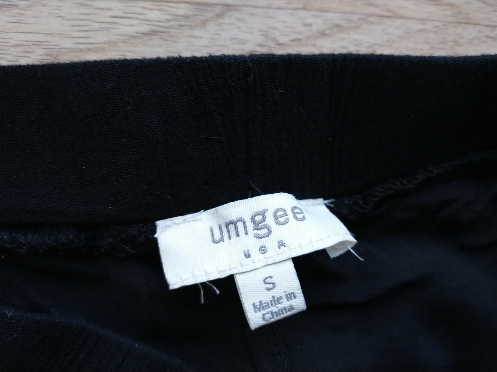 Umgee Women Cotton Blend Shorts Floral-Embroidered Tassel Elastic Black Sz.S - Thumbnail 5