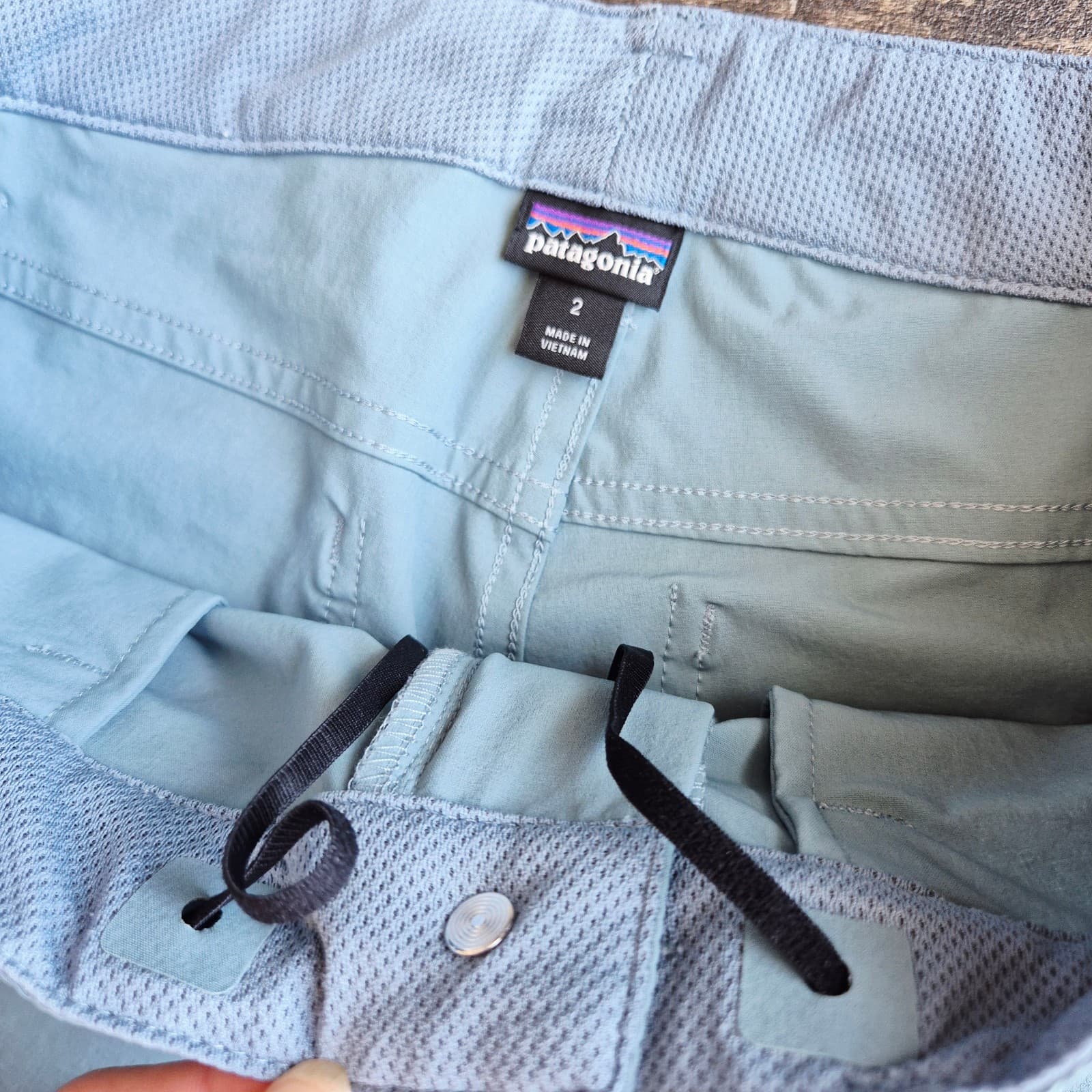 Patagonia Skyline Traveler Pants Slim Fit Pocket Stretch 40-UPF Blue Women's 2 - Thumbnail 8