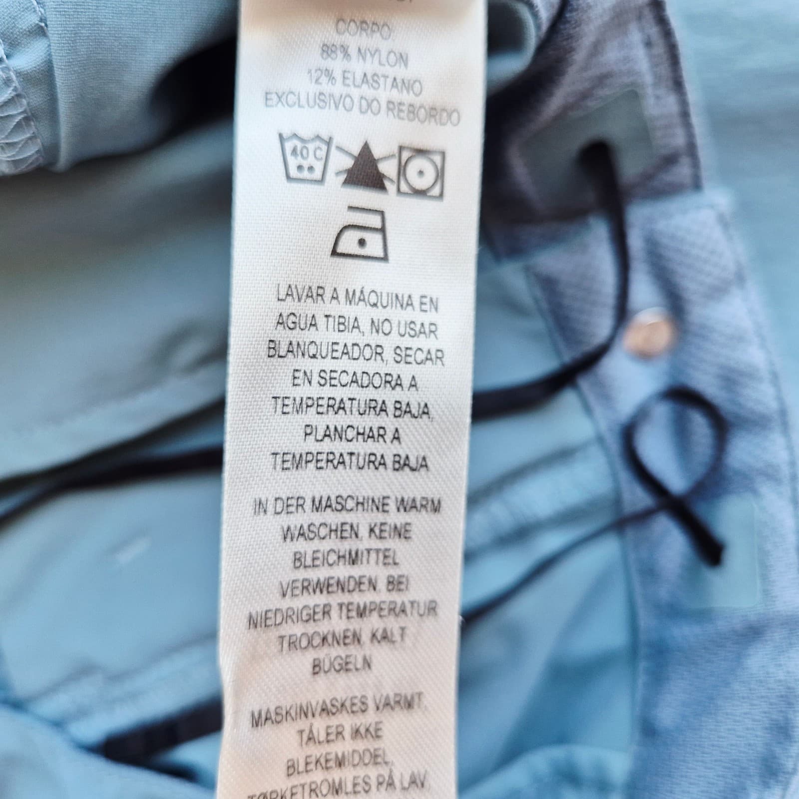 Patagonia Skyline Traveler Pants Slim Fit Pocket Stretch 40-UPF Blue Women's 2 - Thumbnail 11