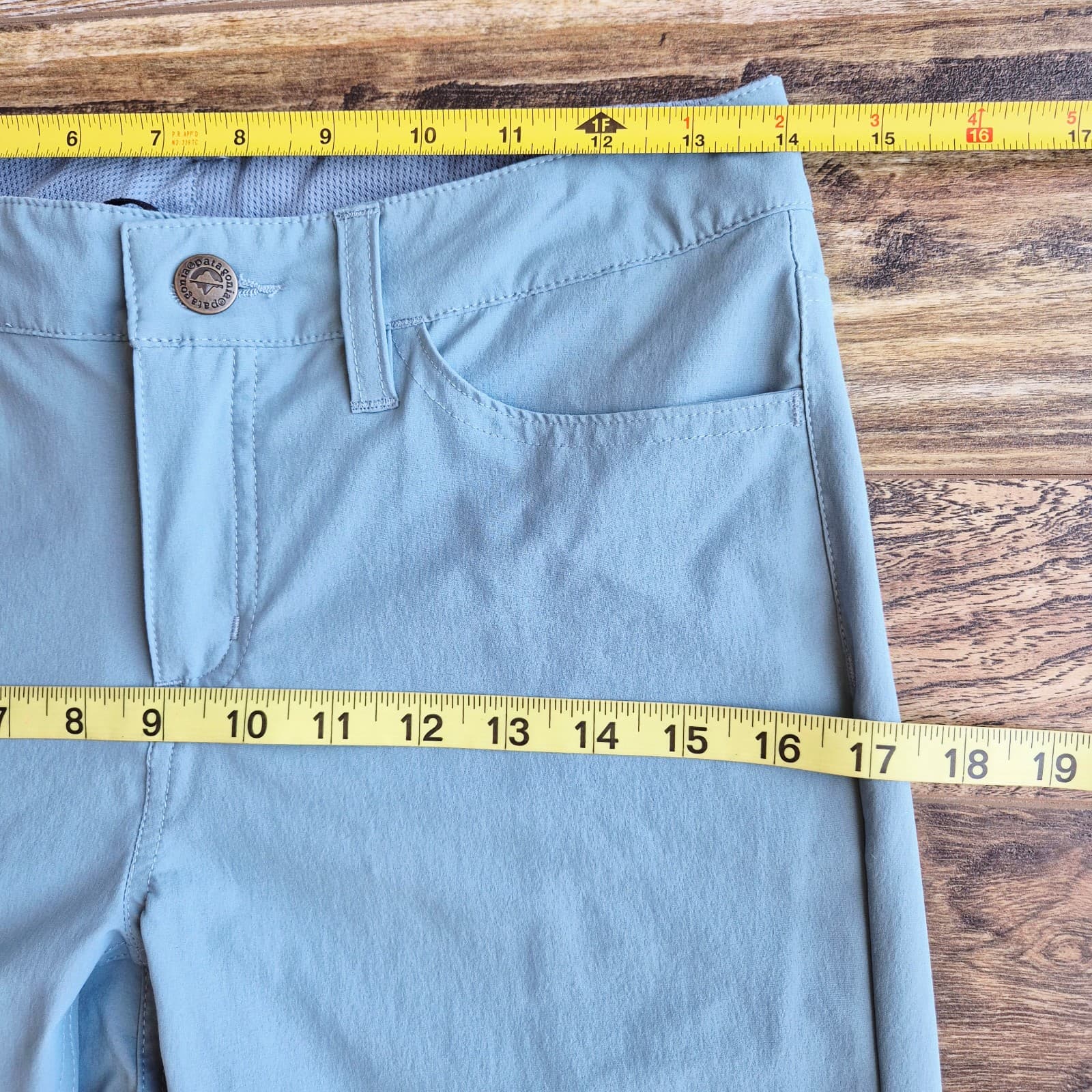Patagonia Skyline Traveler Pants Slim Fit Pocket Stretch 40-UPF Blue Women's 2 - Thumbnail 12