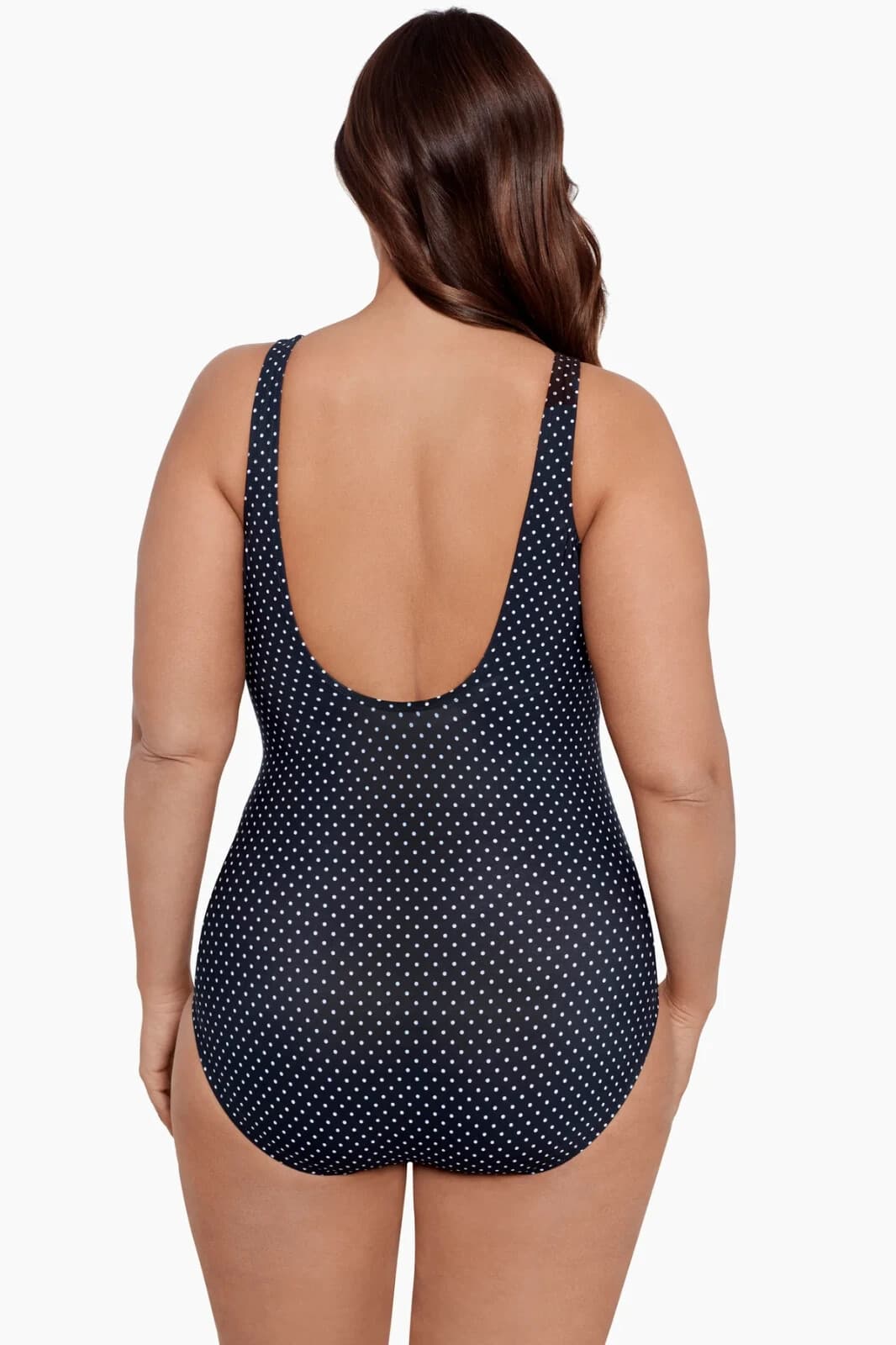 Miraclesuit Pin Point Oceanus One Piece Swimsuit Body Control Black EU41 US12 - Thumbnail 6