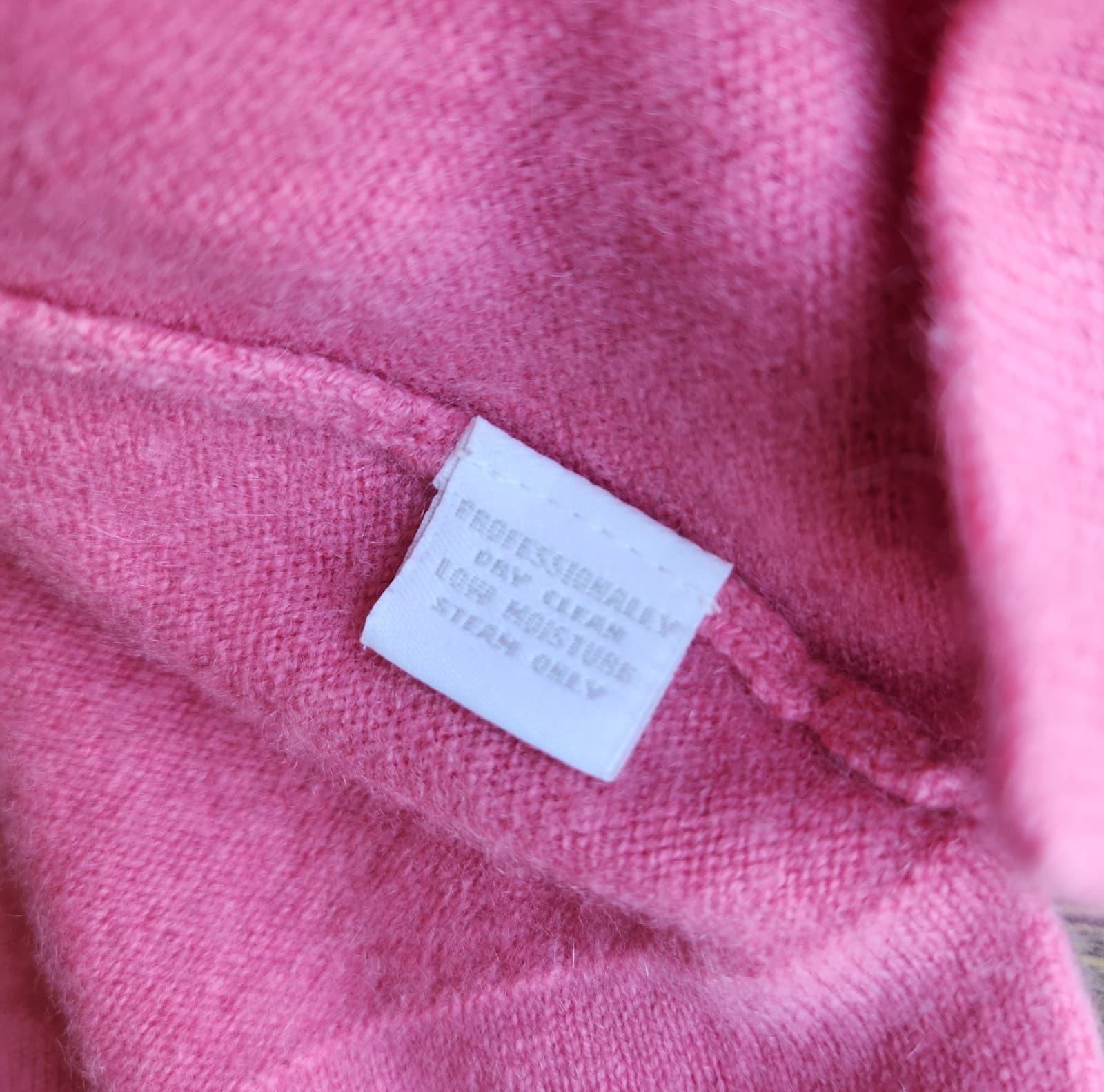 Charter Club 2-Ply Cashmere Button-Turtle Neck Sweater Pullover Pink Women's M - Thumbnail 9
