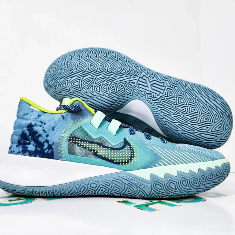 Nike Kyrie Flytrap 5 Ocean Cube Air Zoom Basketball Shoe Lace CZ4100-300 Men US8 - Thumbnail 3
