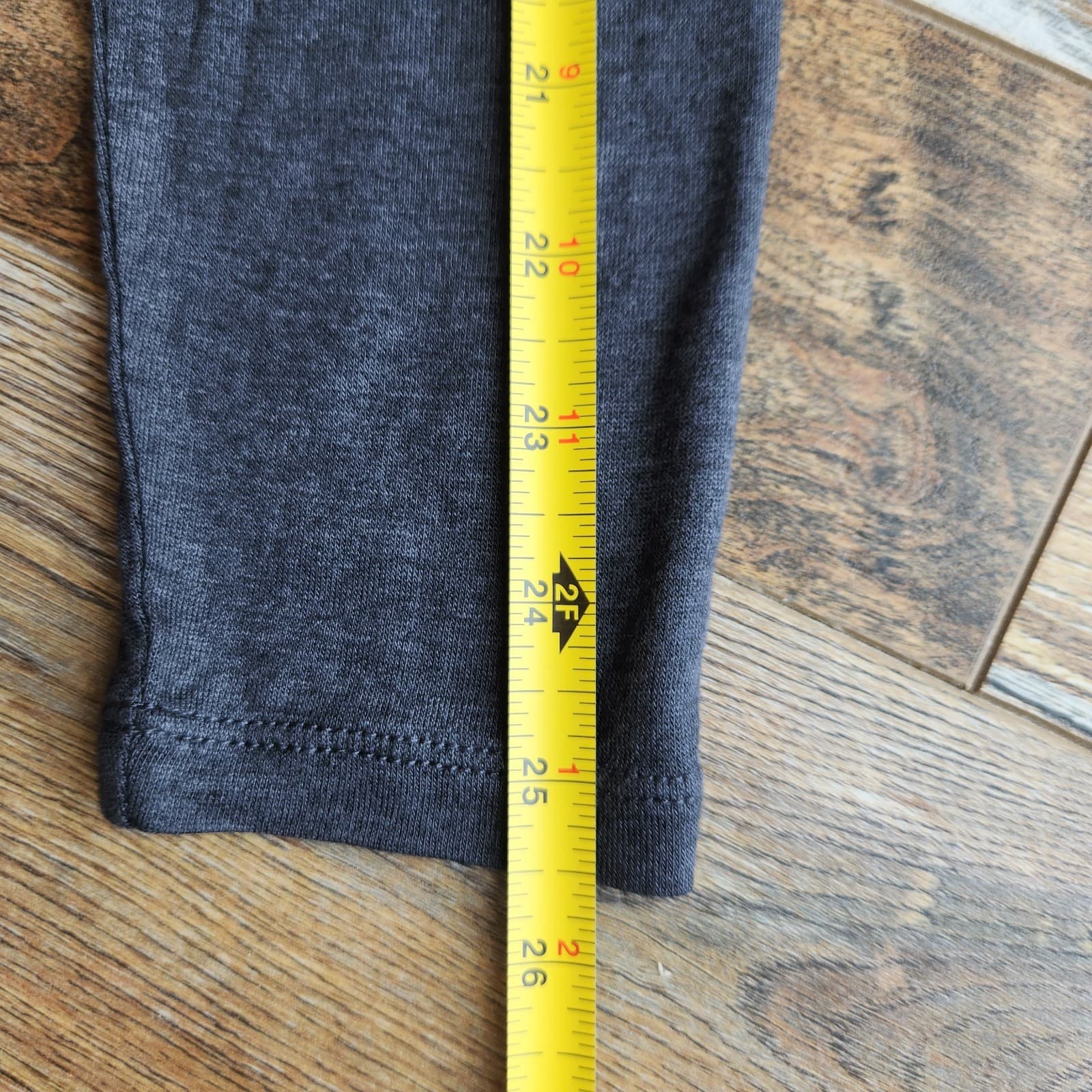 NWT J.Crew Collection Layering T-Shirt Black Sheer Wool-Blend Long-Sleeve Sz.L - Thumbnail 10
