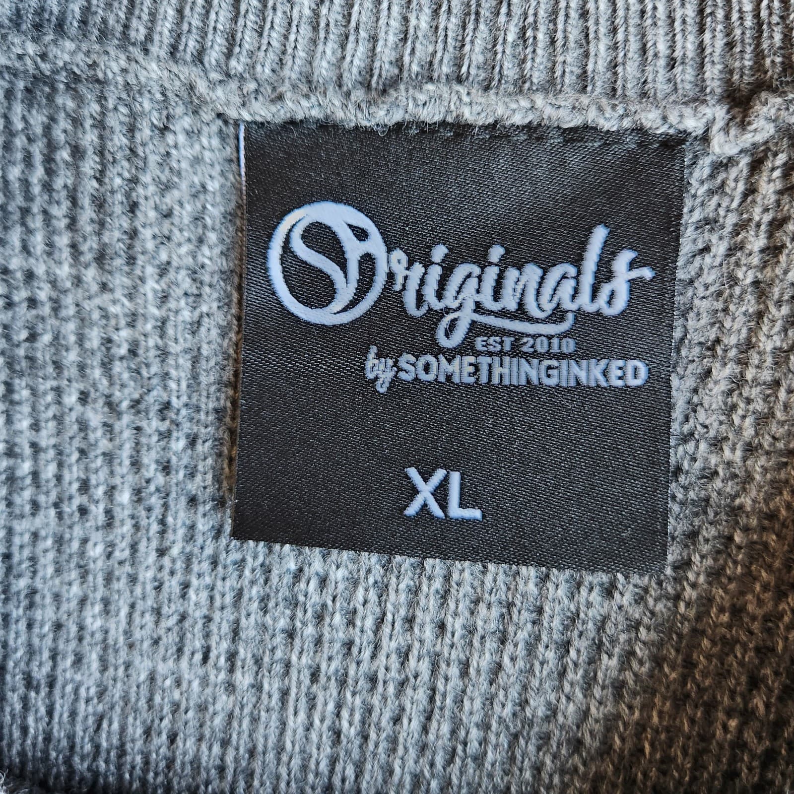 NWoT Phoenix Sun Originals by Somethinginked Crew Neck Sweater Grey Men's XL - Thumbnail 7