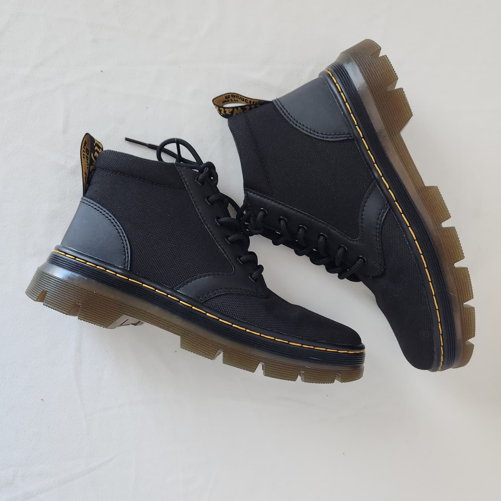 NWoB Dr. Martens Bonny Extra Tough Poly Casual Chukka Boots Black Unisex EU39 - Thumbnail 11