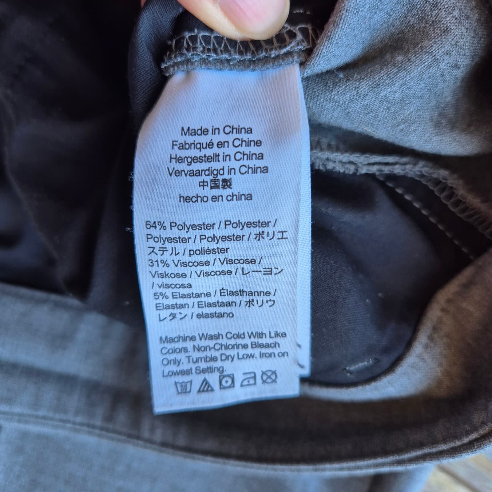 J.Crew Women's 10-Tall Kate Straight Leg Stretch Dress Pants Pocket Grey #BK253 - Thumbnail 9