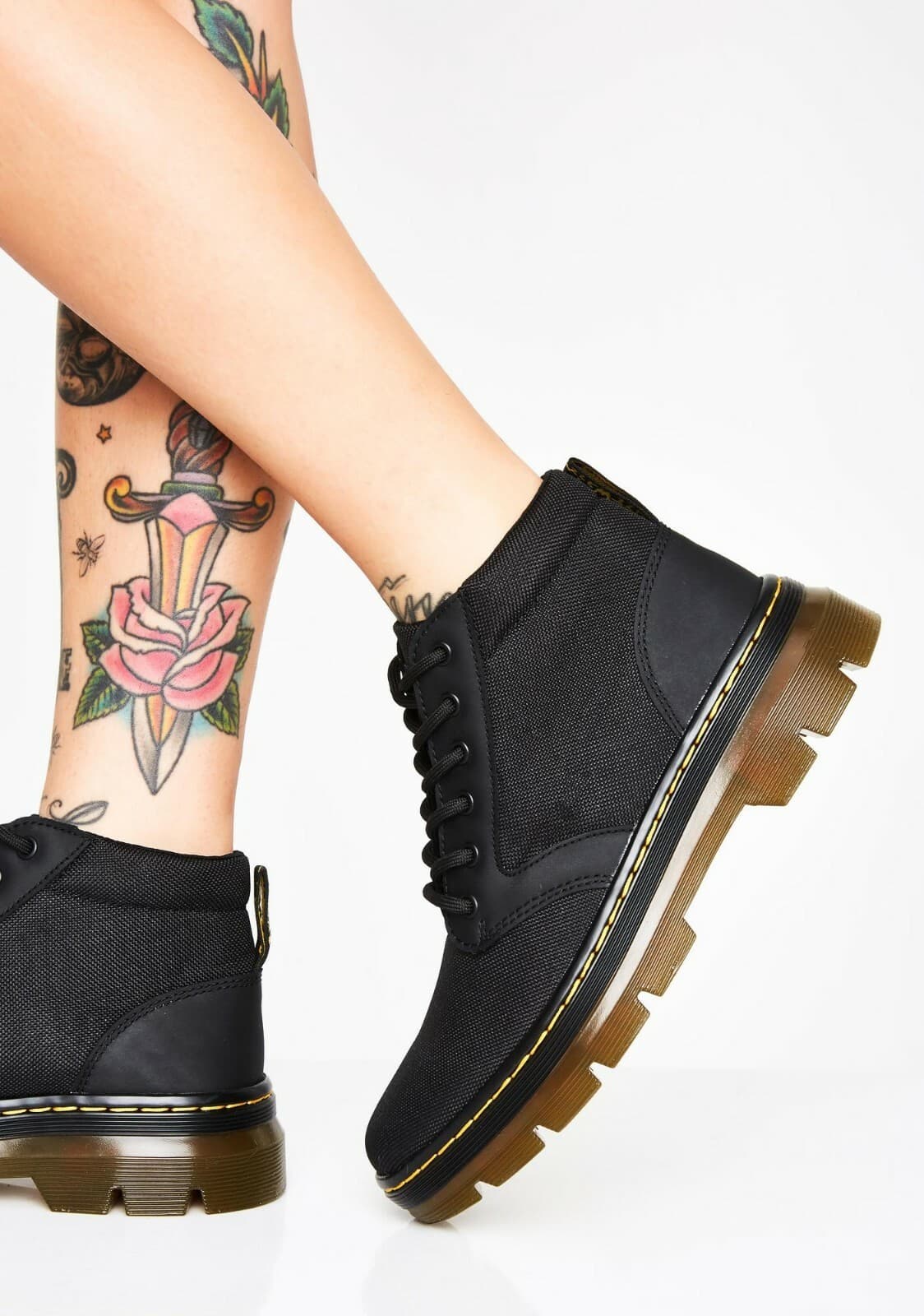 NWoB Dr. Martens Bonny Extra Tough Poly Casual Chukka Boots Black Unisex EU39 - Thumbnail 6