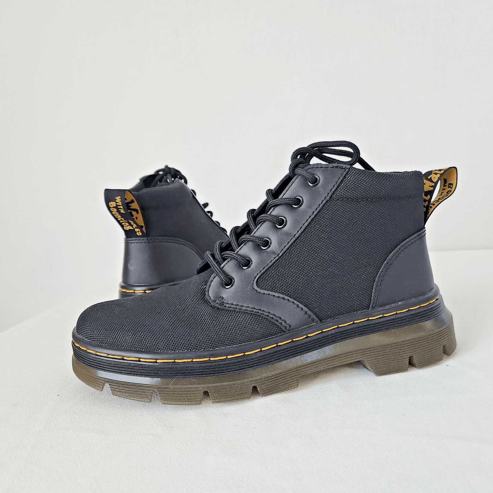 NWoB Dr. Martens Bonny Extra Tough Poly Casual Chukka Boots Black Unisex EU39 - Thumbnail 5