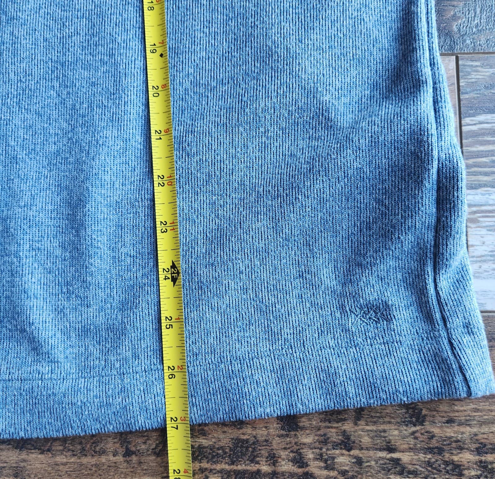 Rhone Commuter 1/4 Zip Mock Neck Sweater Pullover Stellar Blue Marle Men's L - Thumbnail 11