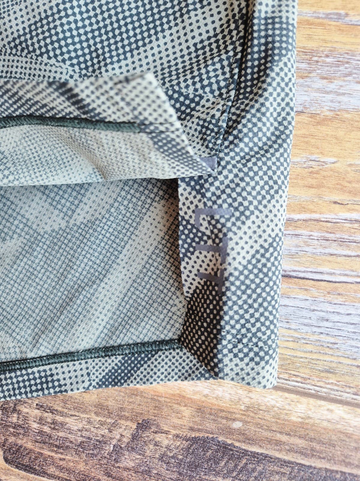Lululemon License to Train Short 7" Linerless Fragmentize Green Twill Camo Men L - Thumbnail 10