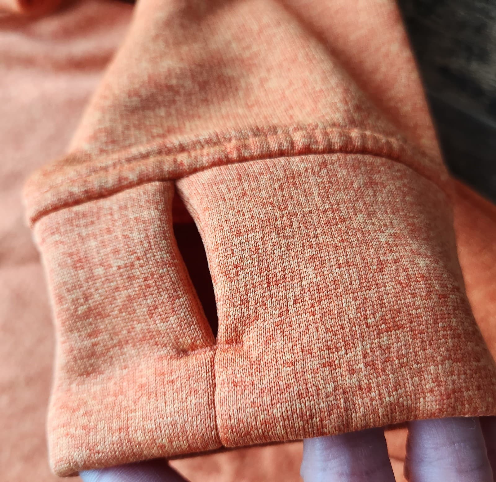 Burton Oak Pullover Hoodie Sweatshirt Fleece Lined Pocket Orangeade Men's M - Thumbnail 8