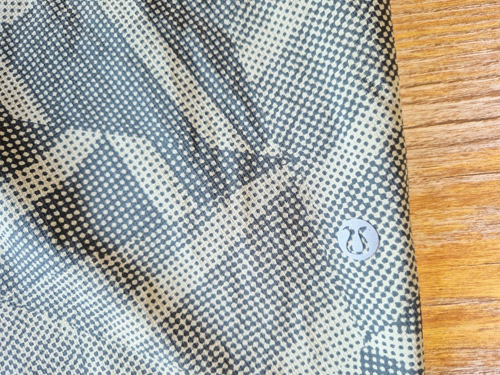 Lululemon License to Train Short 7" Linerless Fragmentize Green Twill Camo Men L - Thumbnail 17