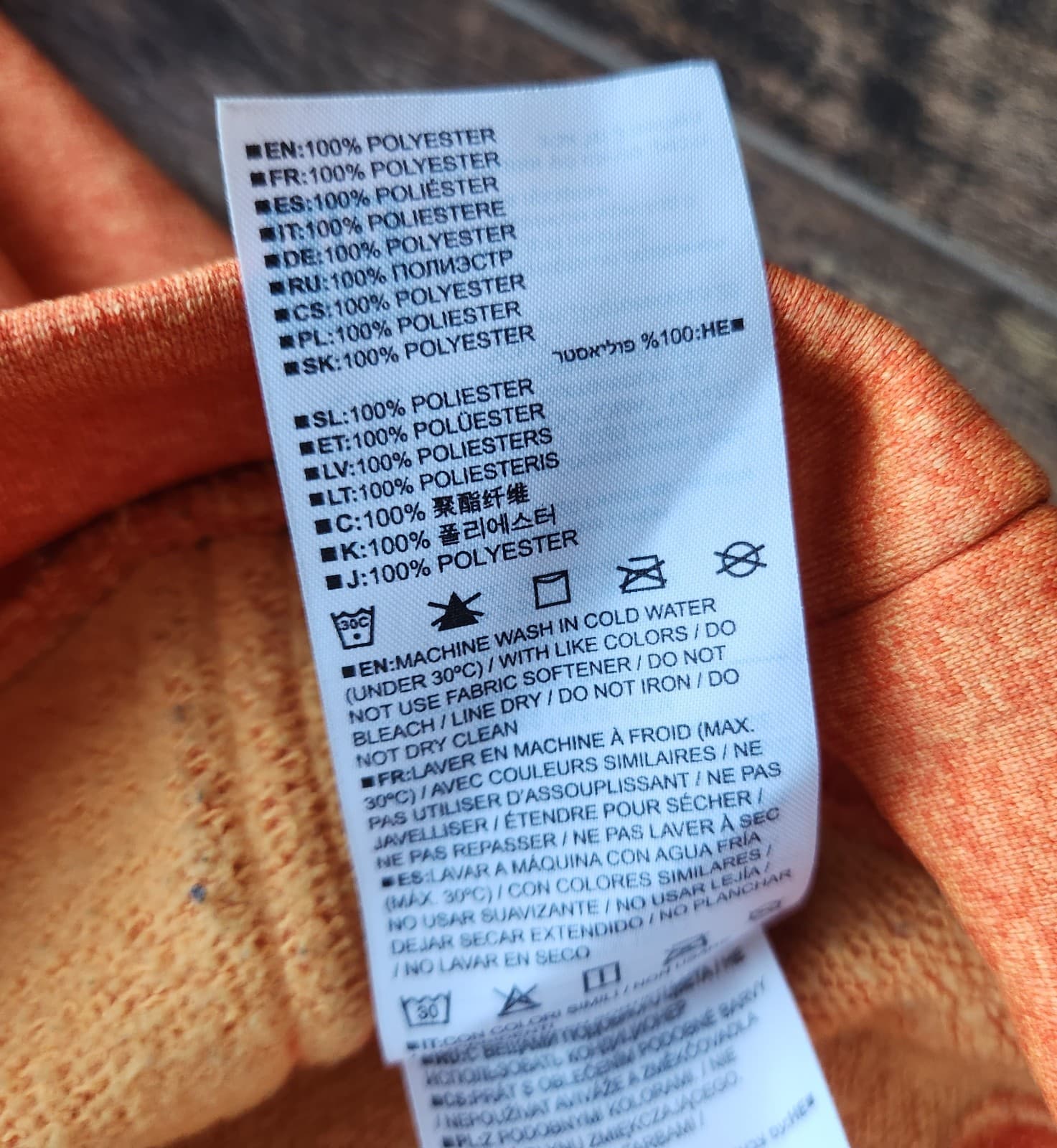 Burton Oak Pullover Hoodie Sweatshirt Fleece Lined Pocket Orangeade Men's M - Thumbnail 10