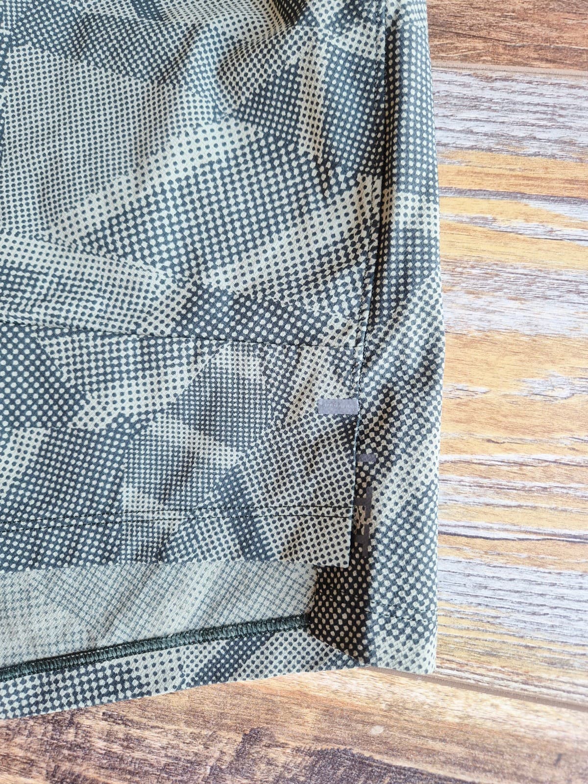 Lululemon License to Train Short 7" Linerless Fragmentize Green Twill Camo Men L - Thumbnail 9
