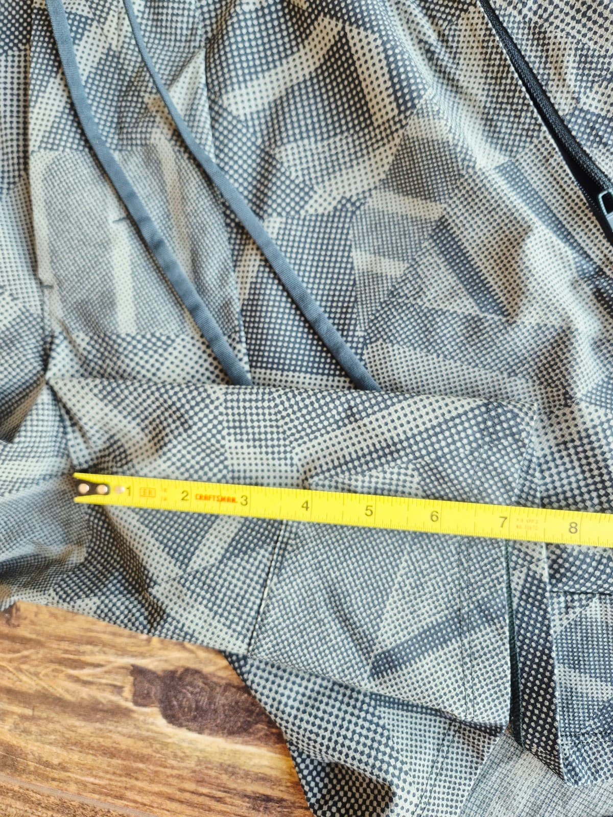 Lululemon License to Train Short 7" Linerless Fragmentize Green Twill Camo Men L - Thumbnail 20